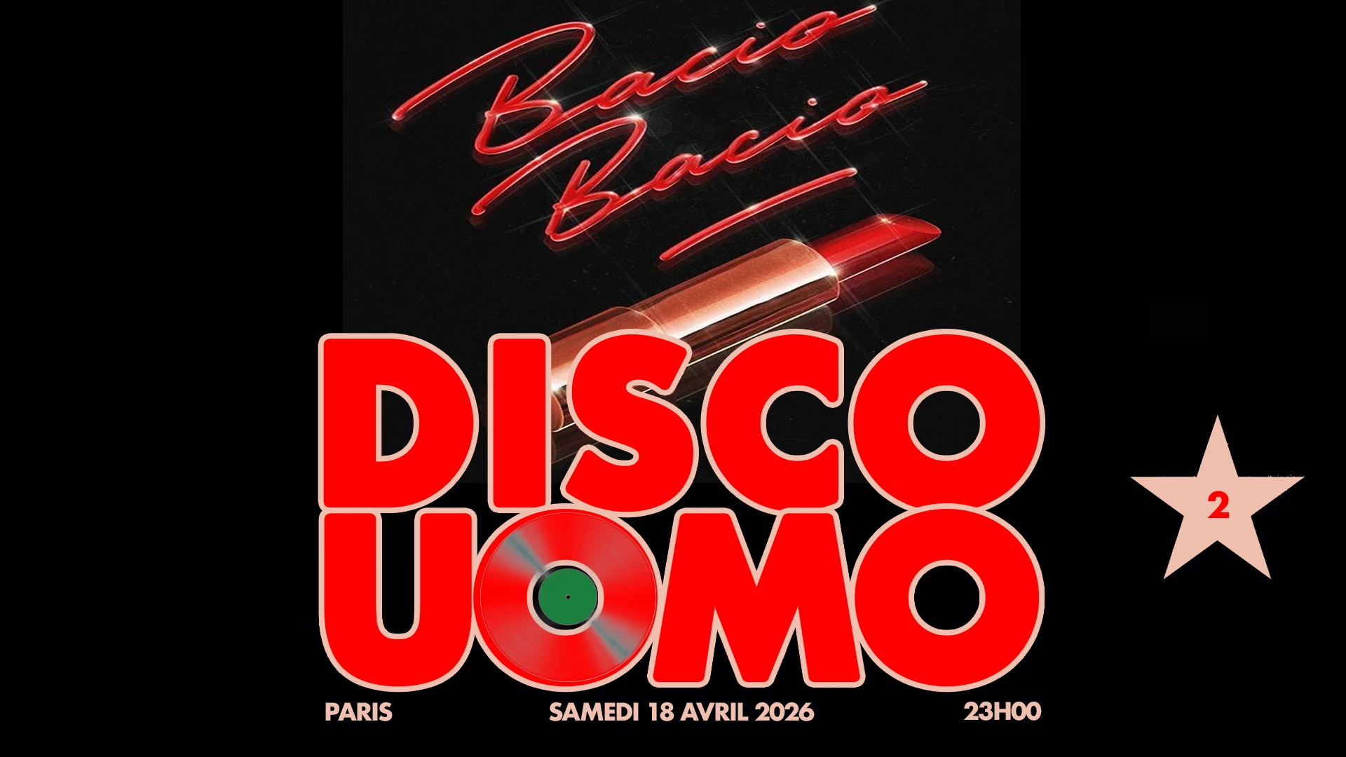 Disco Uomo #2 Cover