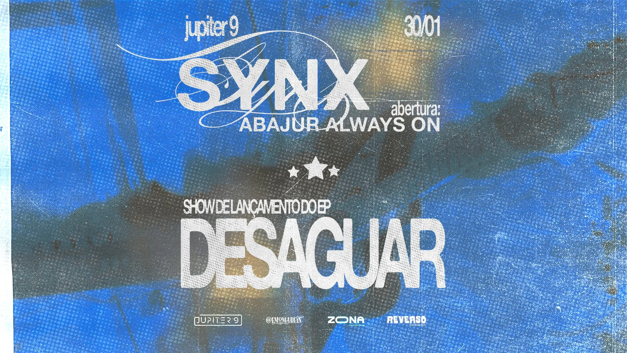Rvrs Apresenta: Synx Lançamento Desaguar + Abajur Always On Cover