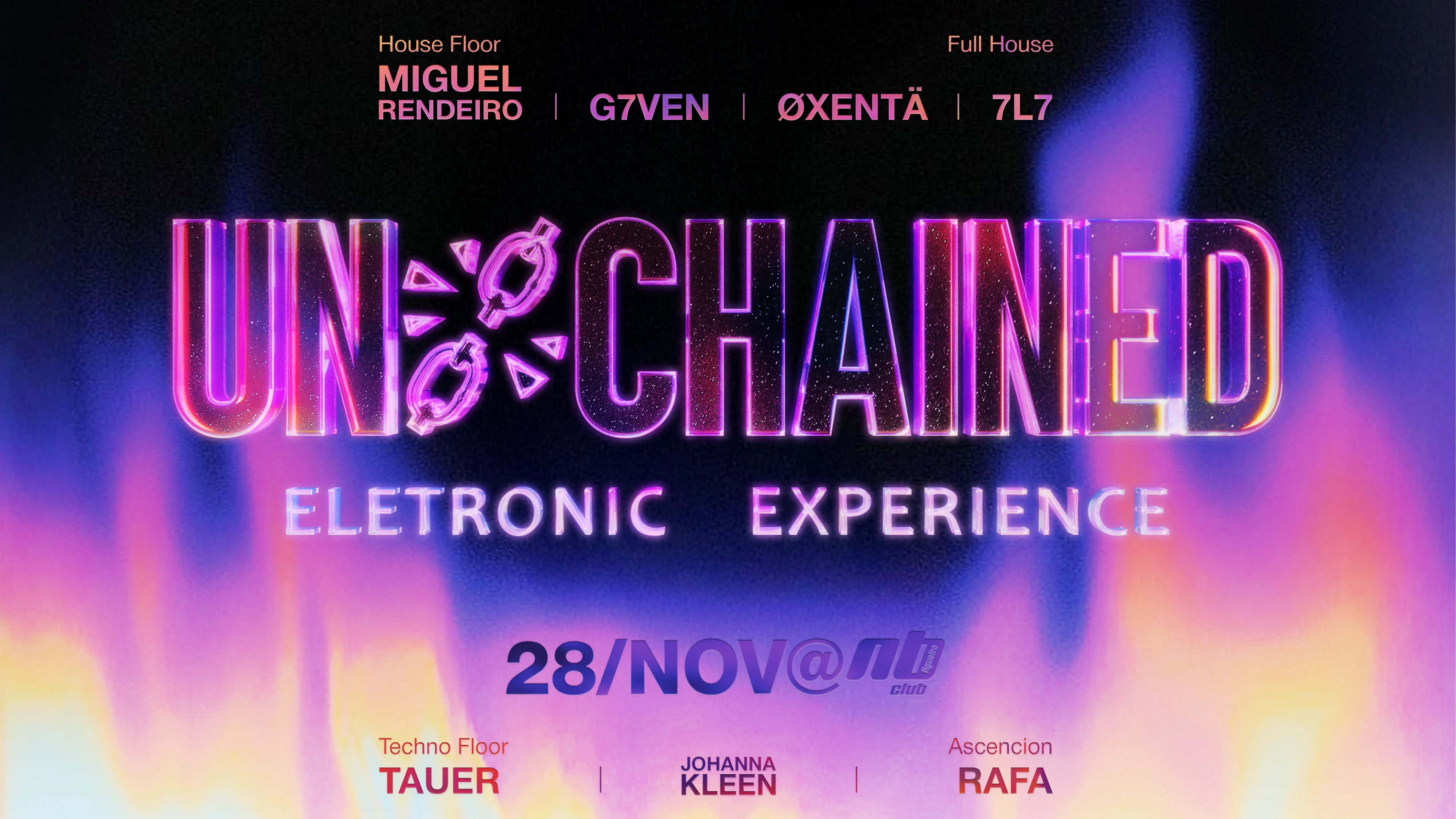 Unchained Eletronic Experience Cover