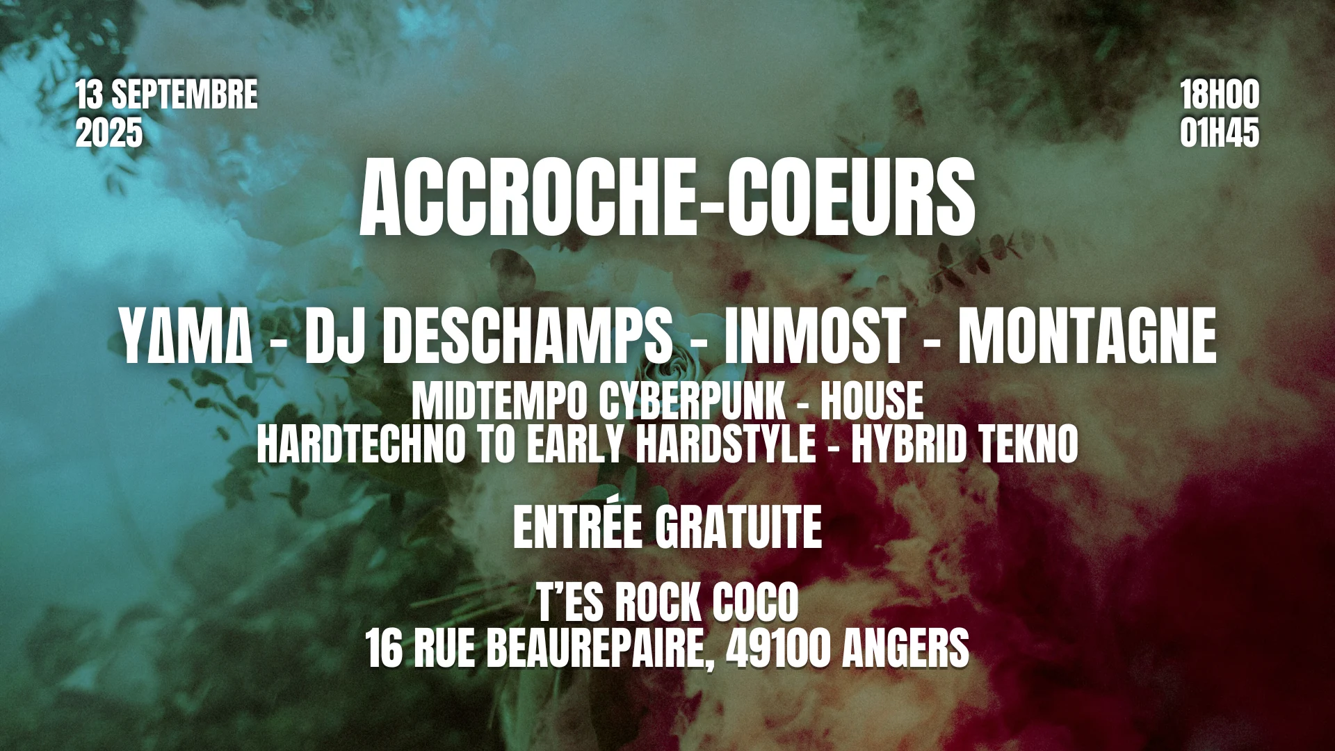 Accroche Coeurs Du T'es Rock Coco [Gratuit] Cover