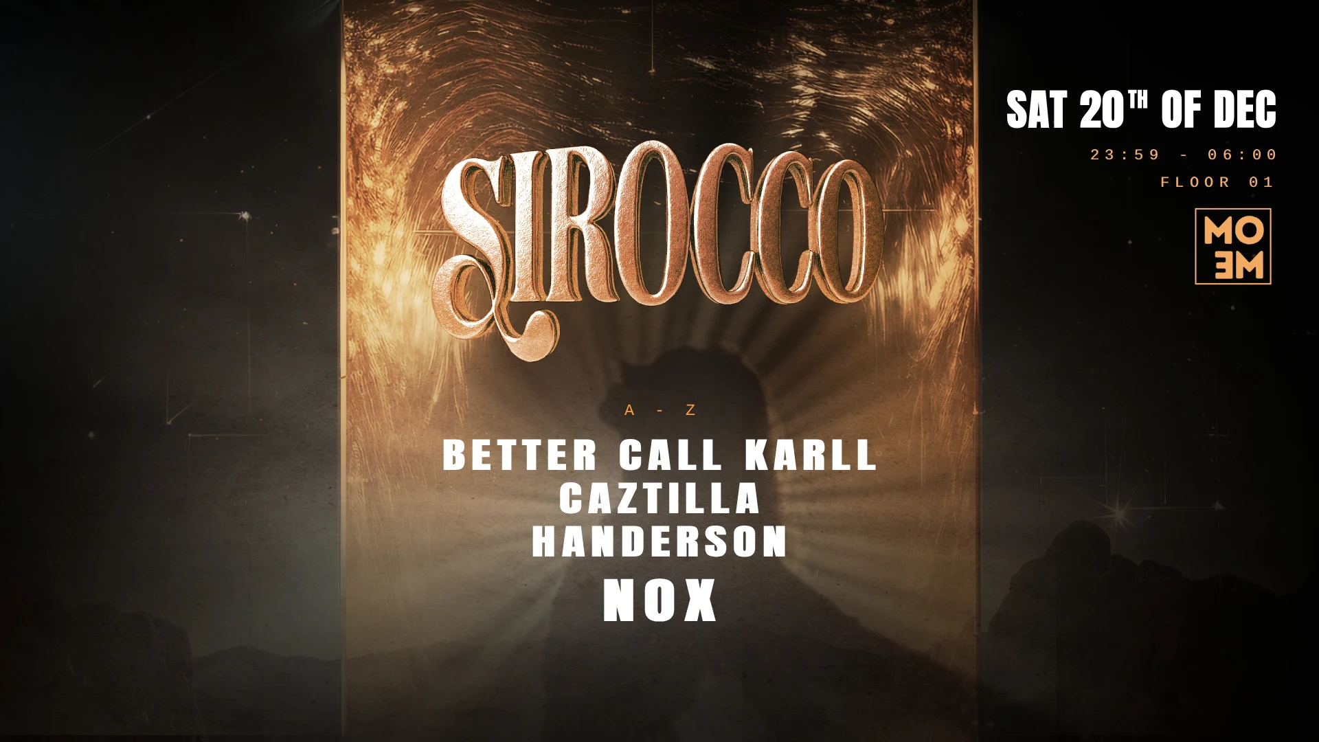Sirocco W/ Nox, Handerson And More At Mome Cover