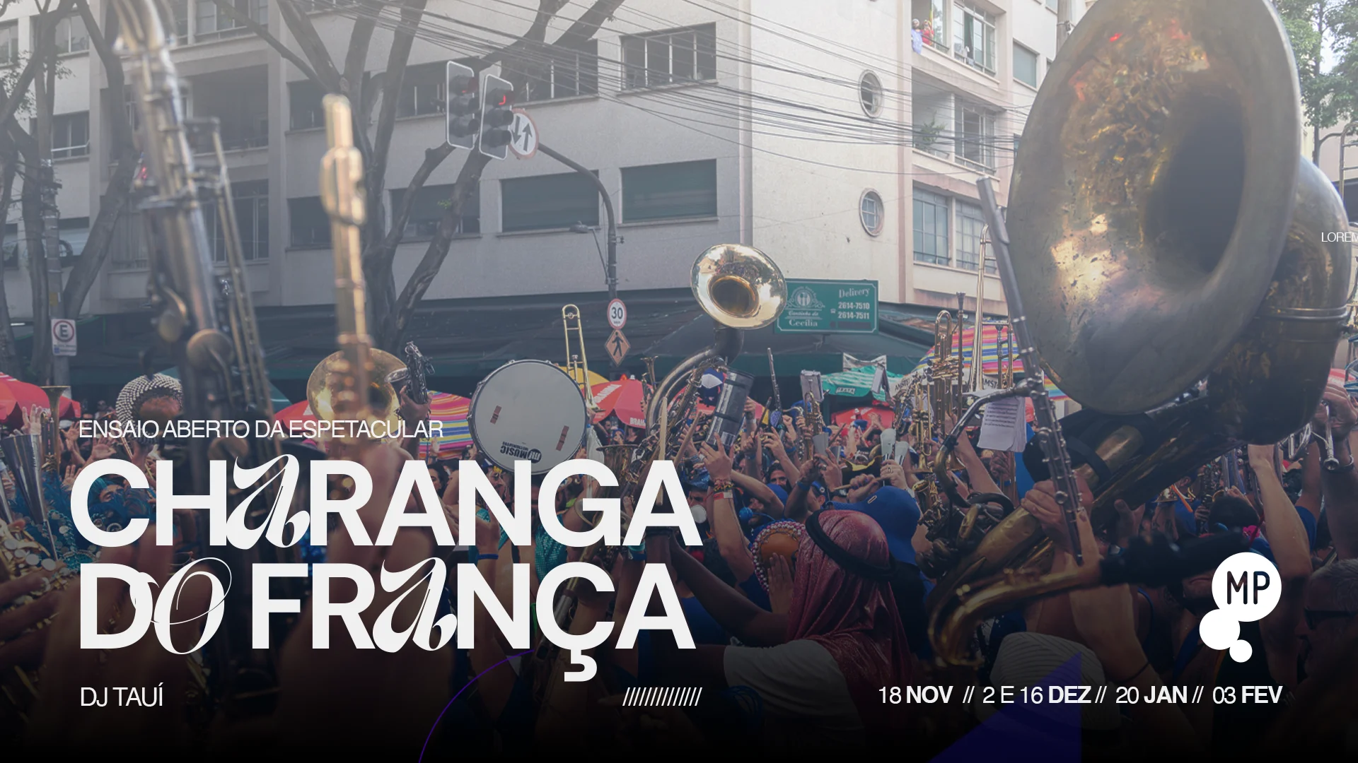 3/2 - Ensaio Aberto | Charanga Do França No Mundo Pensante Cover