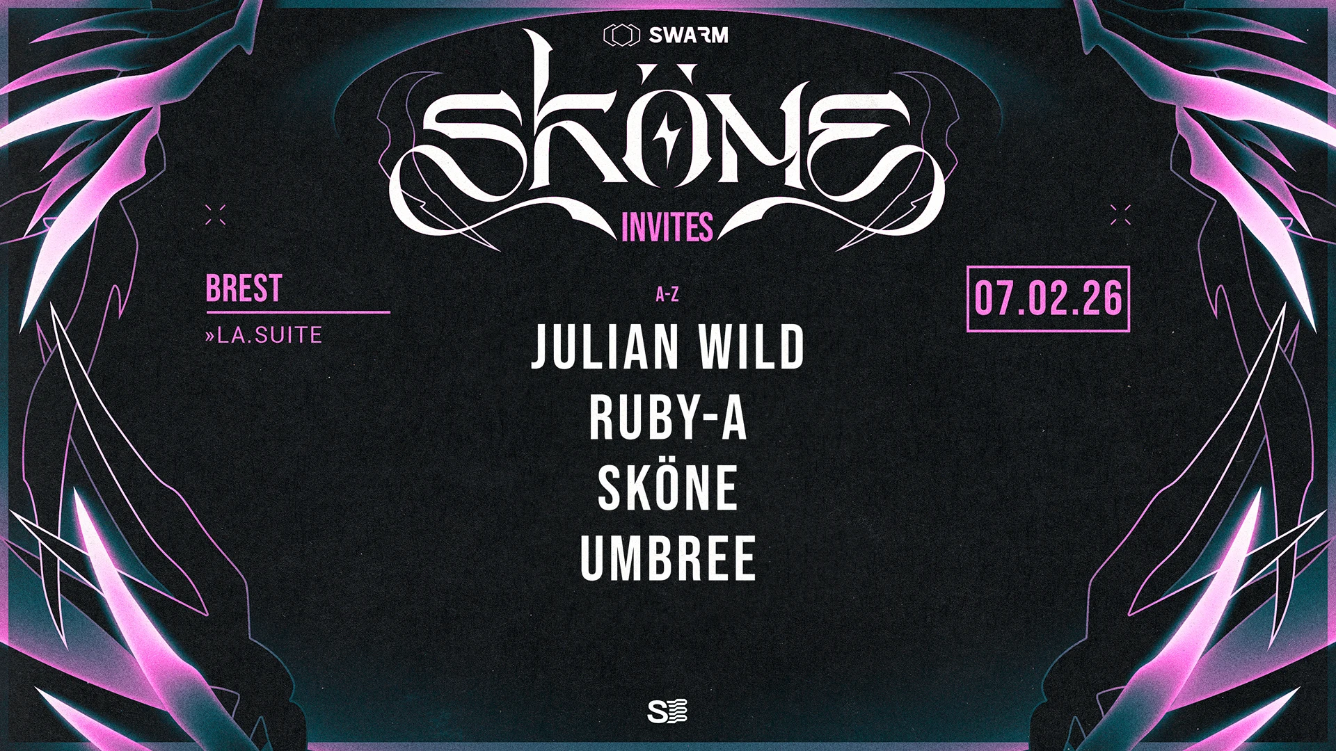 La Suite | Sköne Invites : Julian Wild, Umbree, Ruby-A Cover