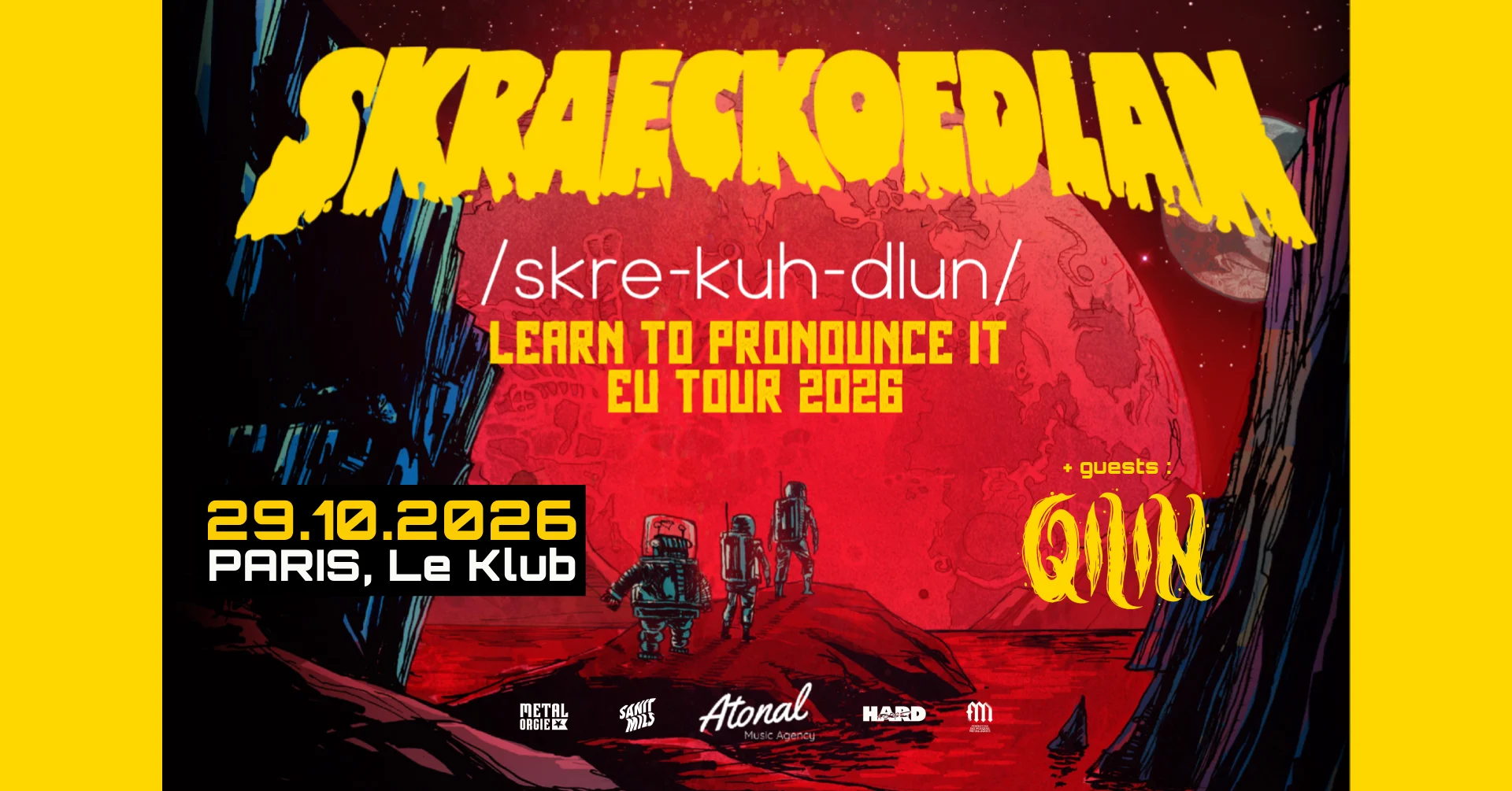 Skraeckoedlan + Qilin Cover