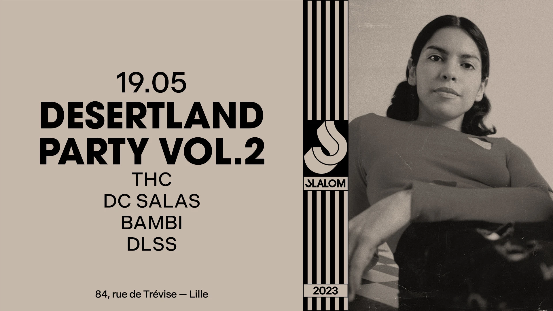 Slalom : Desert Land Party Vol.2 — Thc • Bambi • DC Salas... Cover