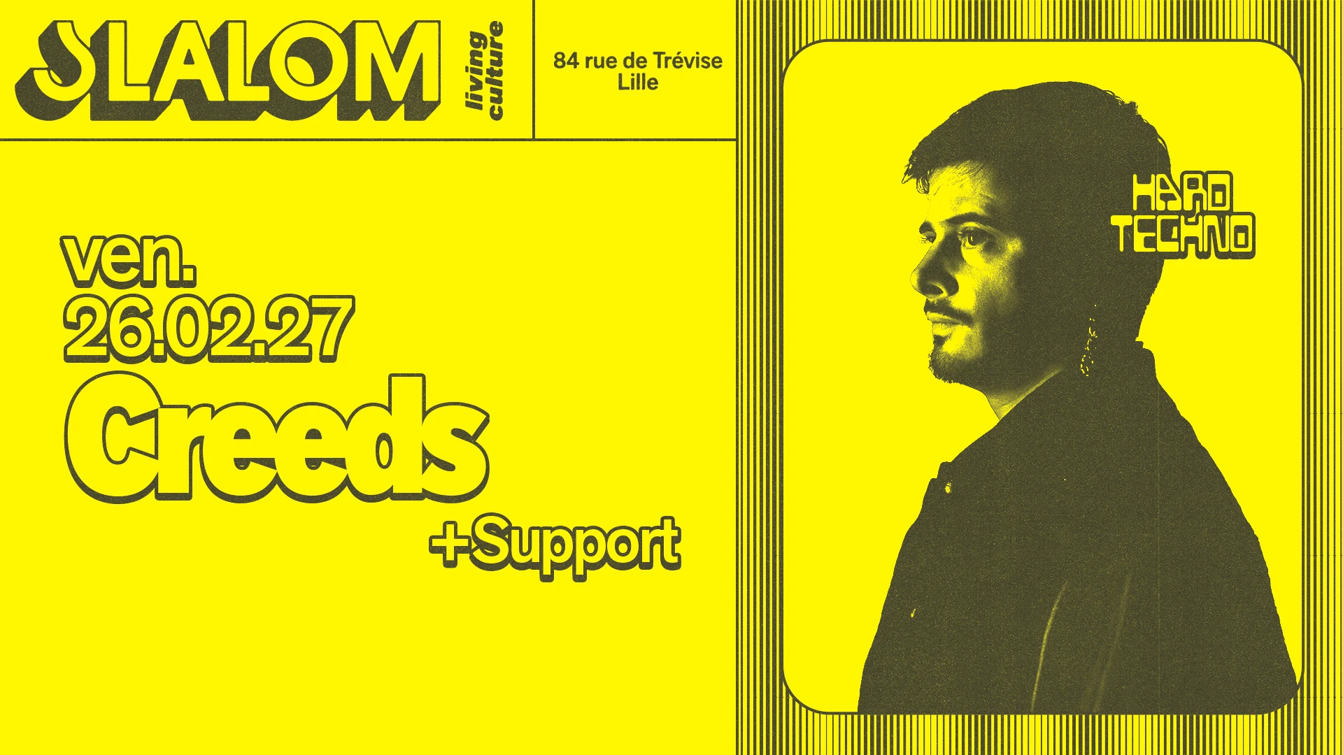 Slalom : Creeds — Hard Techno Cover