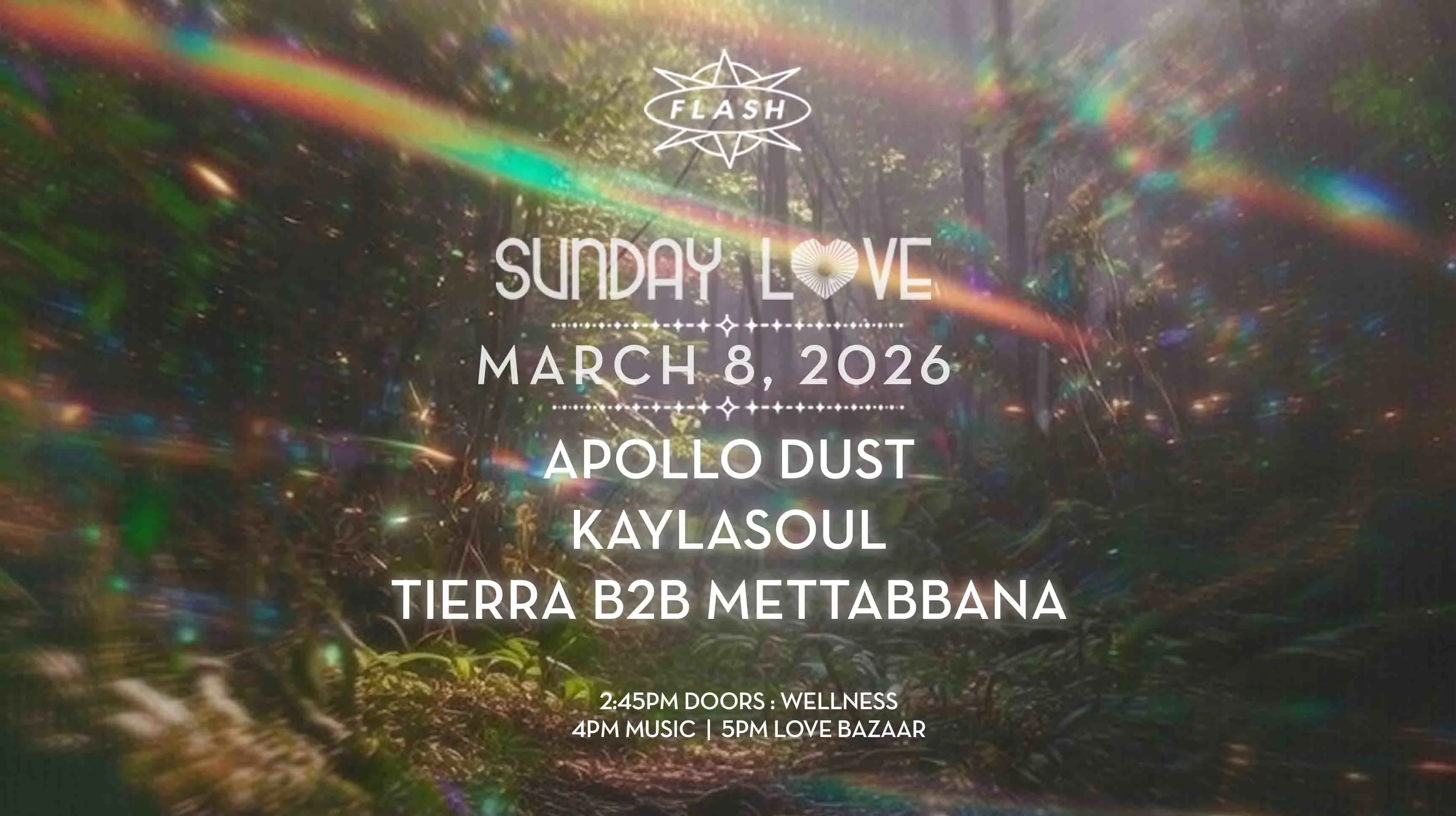 Sunday Love: Apollo Dust - Kaylasoul - Tierra B2b Mettabbana Cover