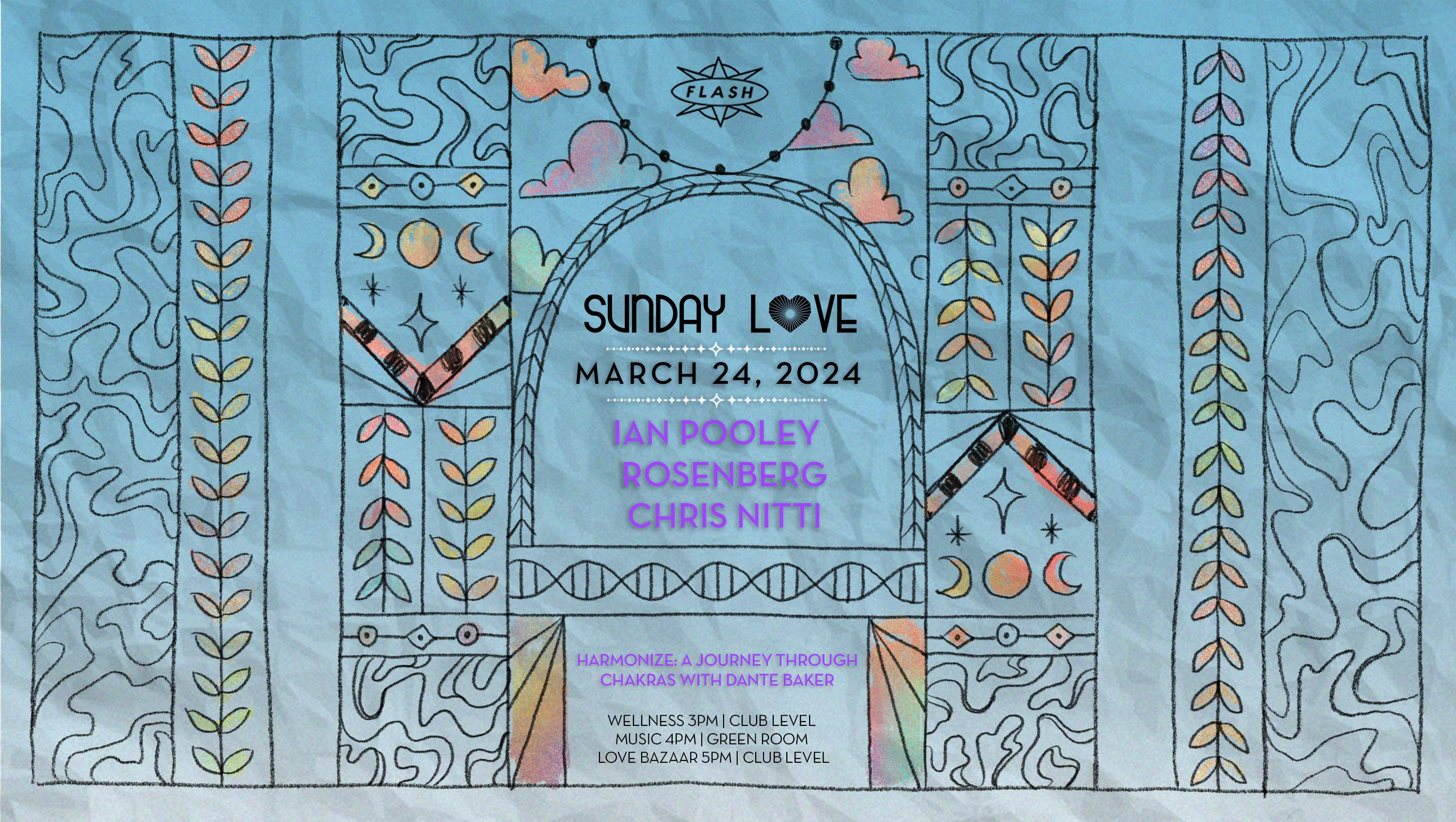 Sunday Love: Ian Pooley - Rosenberg - Chris Nitti Cover