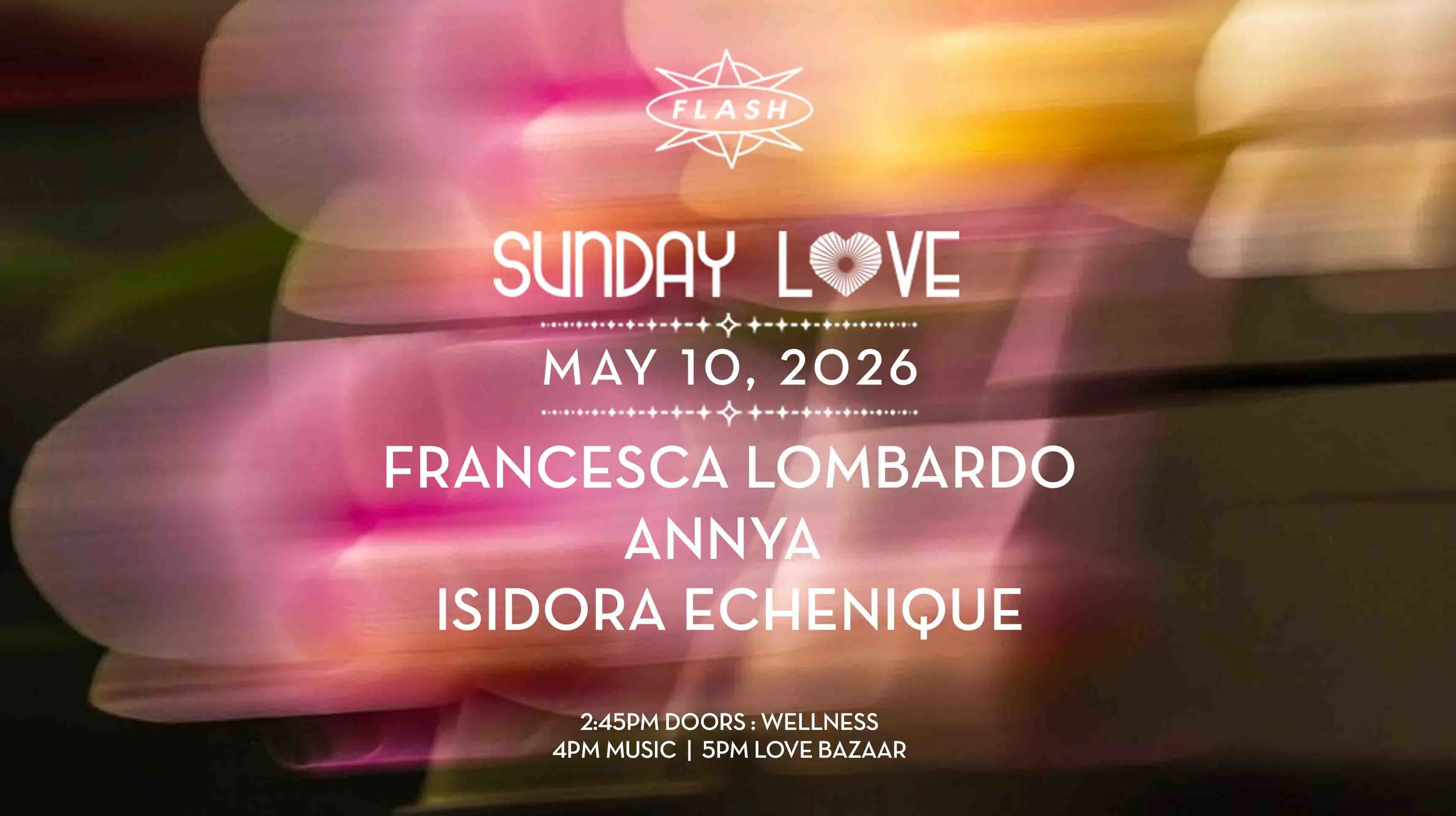 Sunday Love: Francesca Lombardo - Annya - Isidora Echenique Cover