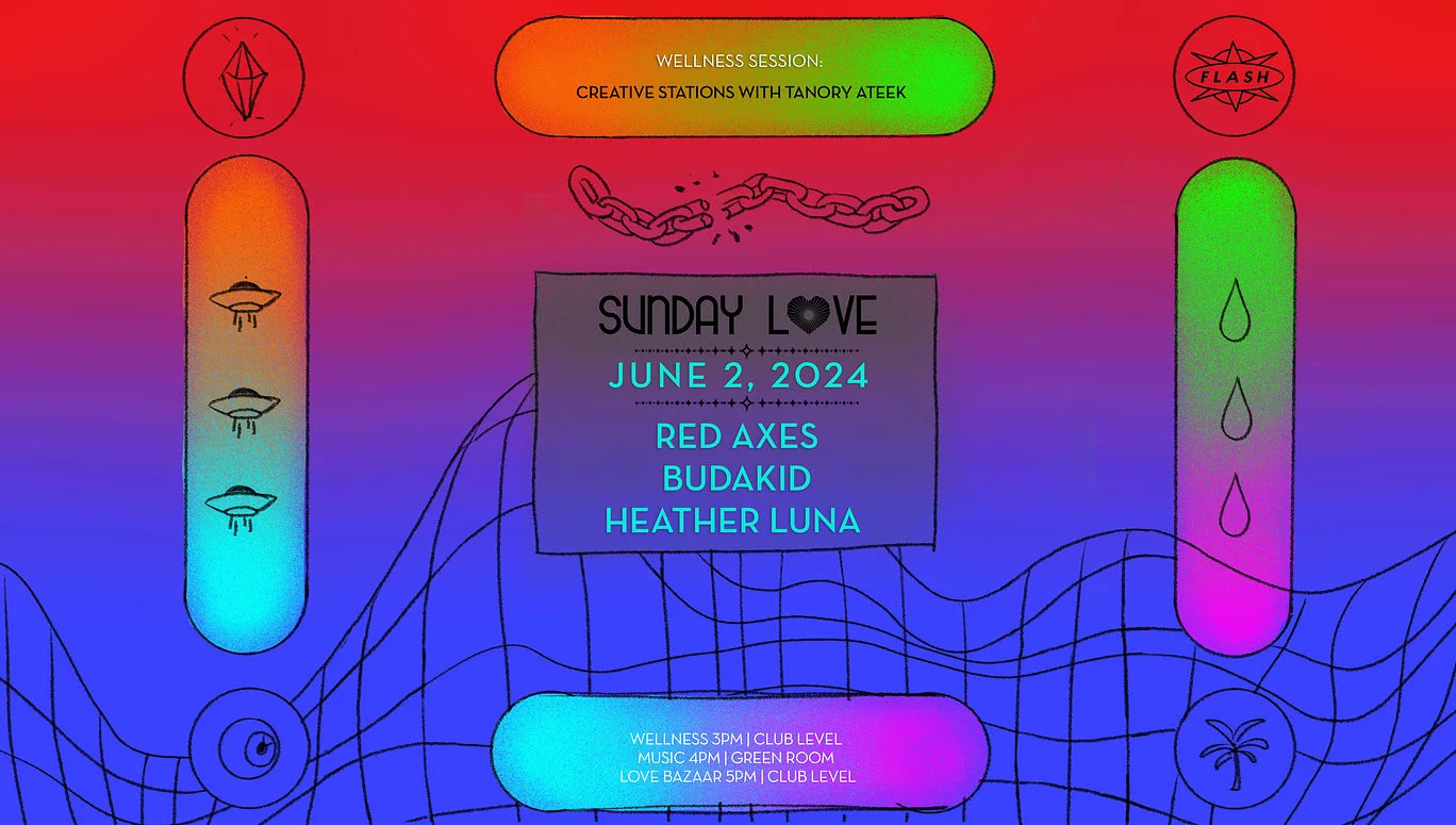 Sunday Love: Red Axes - Budakid - Heather Luna Cover
