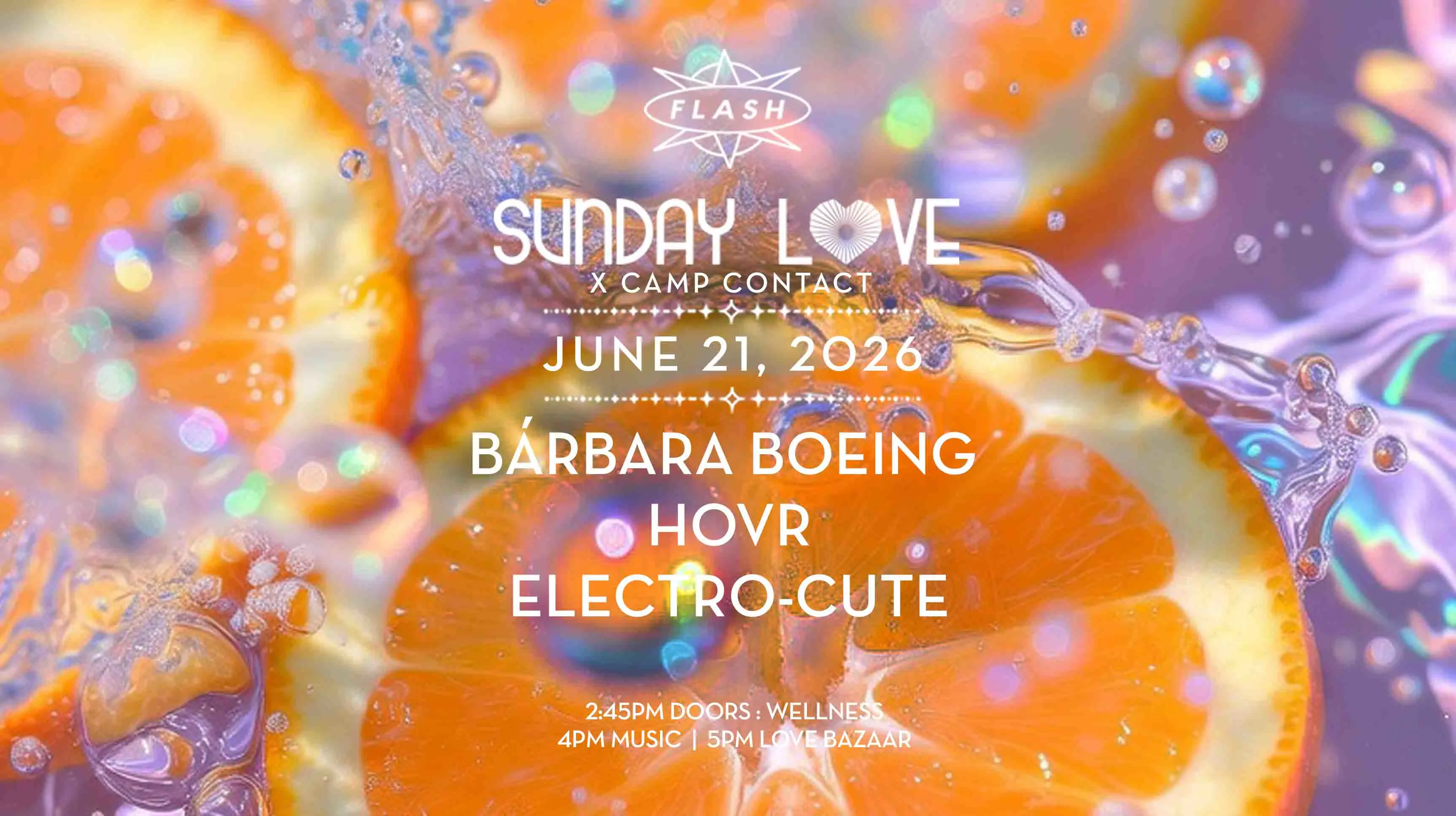 Sl X Camp Contact: Bárbara Boeing - Hovr - Electro-Cute Cover
