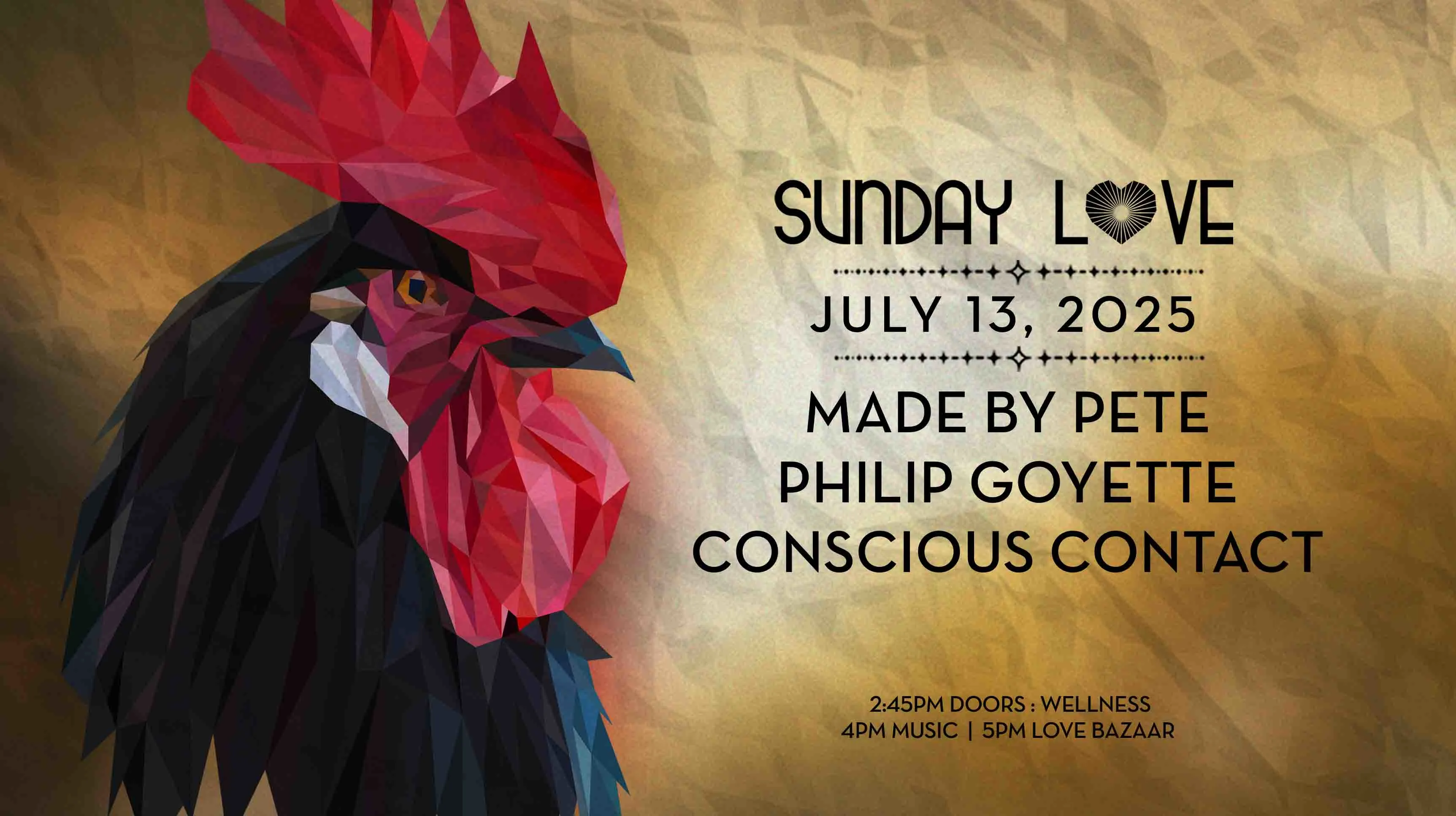 Sunday Love: Made By Pete- Philip Goyette- Conscious Contact Cover
