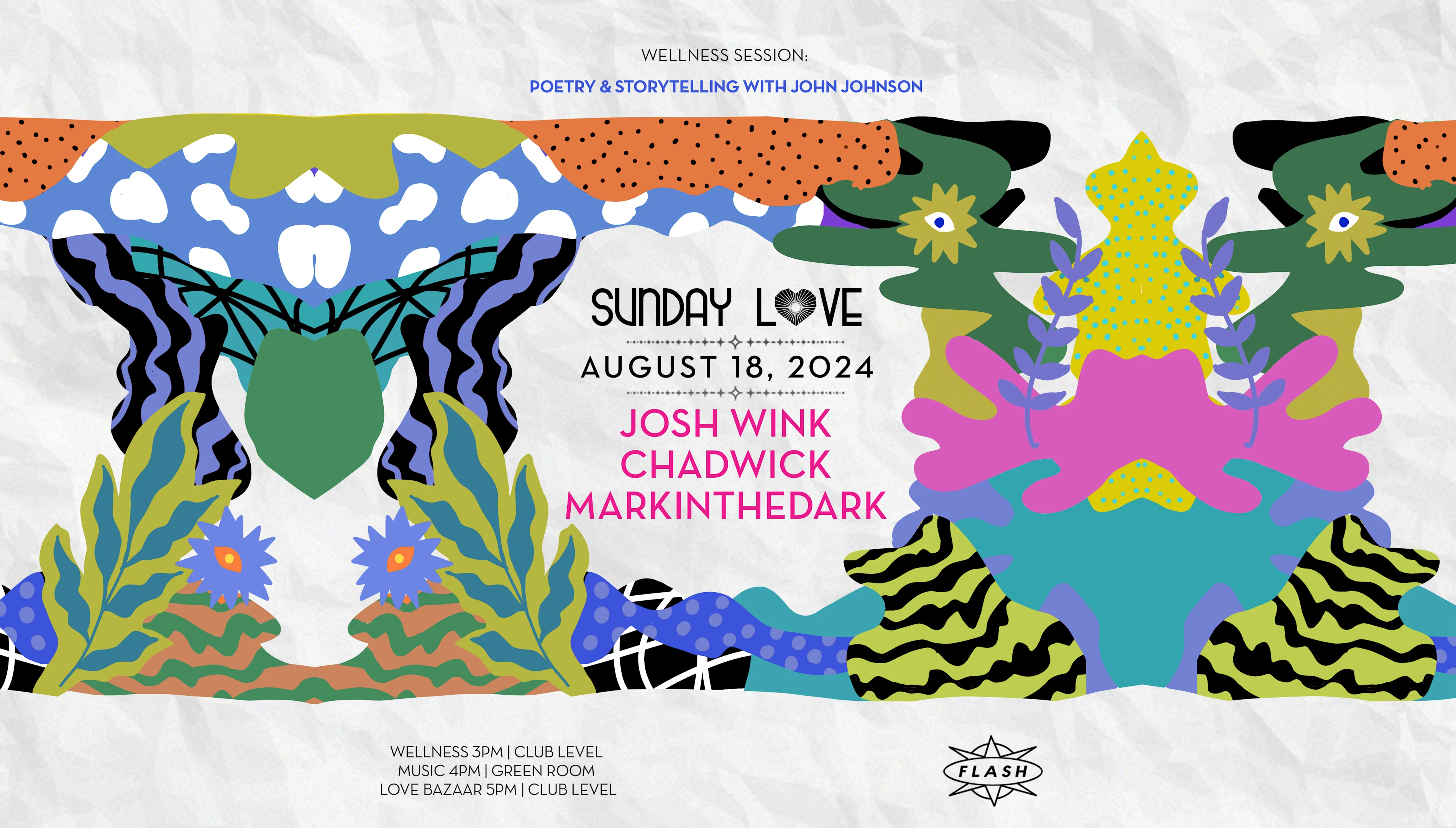 Sunday Love: Josh Wink - Chadwick - Markinthedark Cover