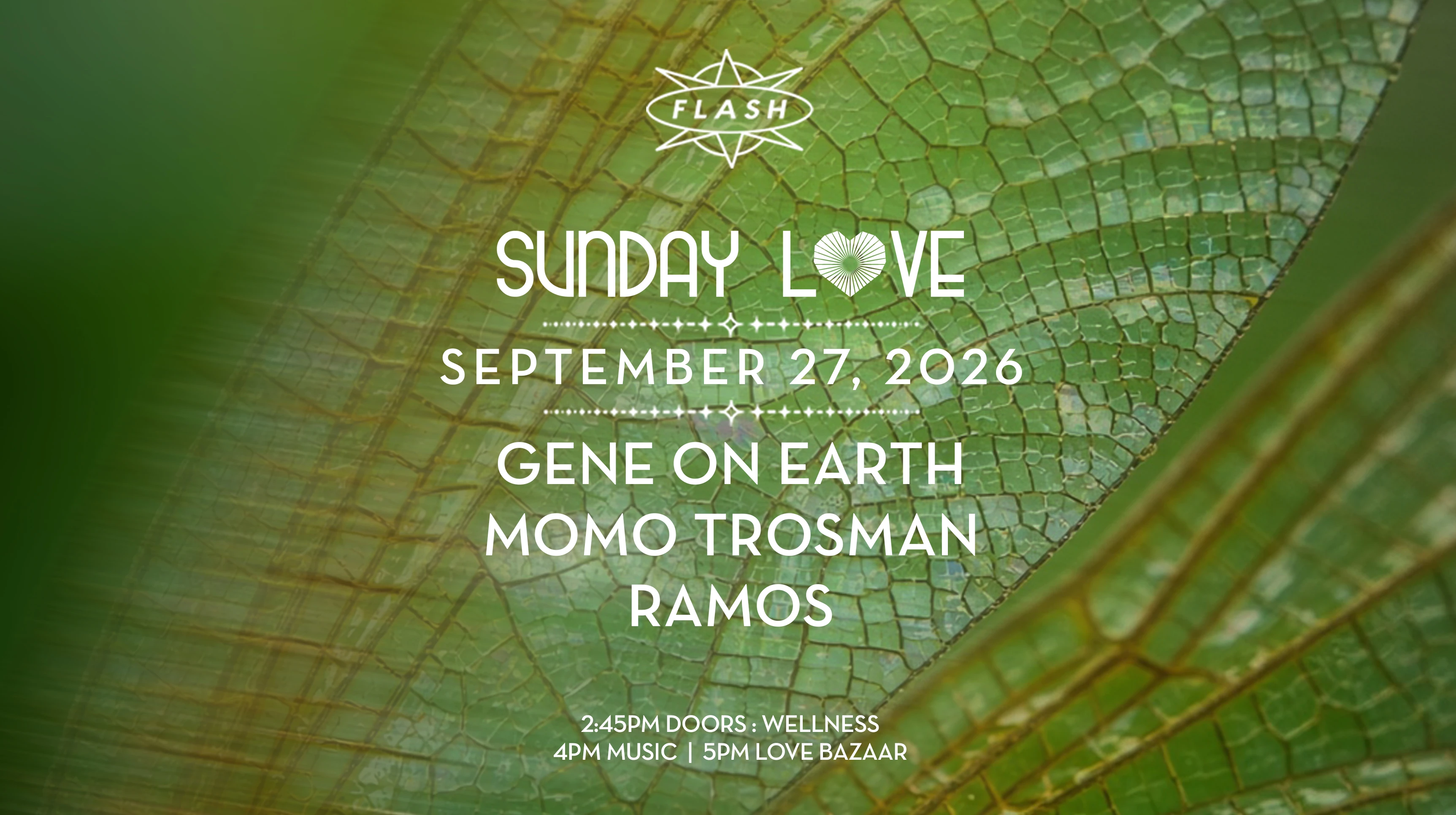 Sunday Love: Gene On Earth - Momo Trosman - Ramos Cover