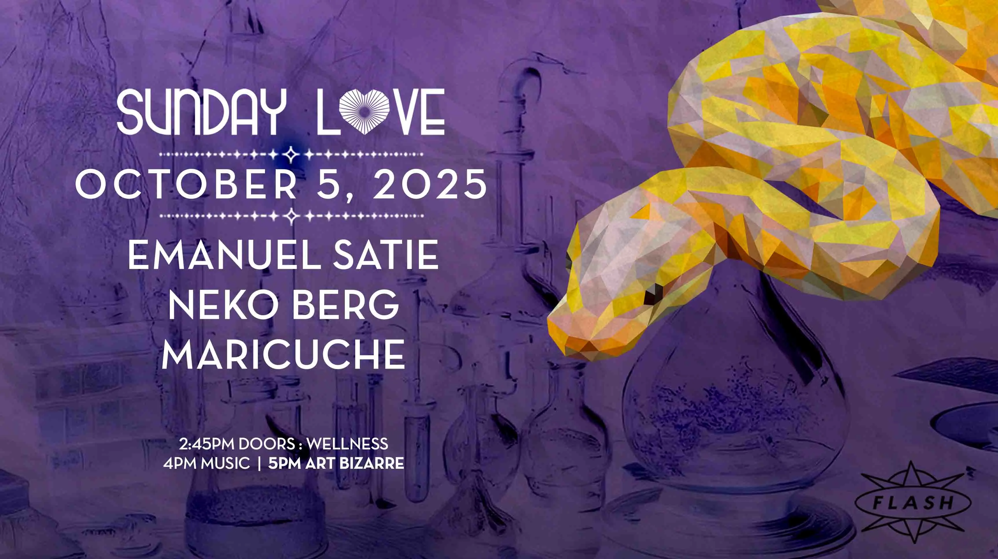 Sunday Love: Emanuel Satie - Neko Berg - Maricuche Cover