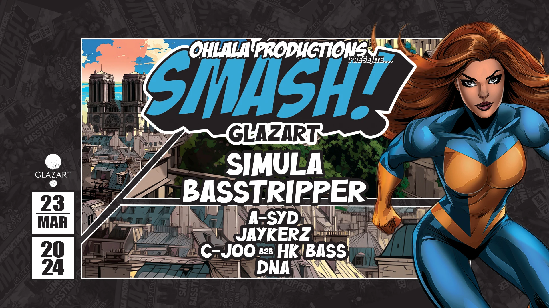Smash #3 W/ Simula, Basstripper, A-Syd, Jaykerz & More Cover