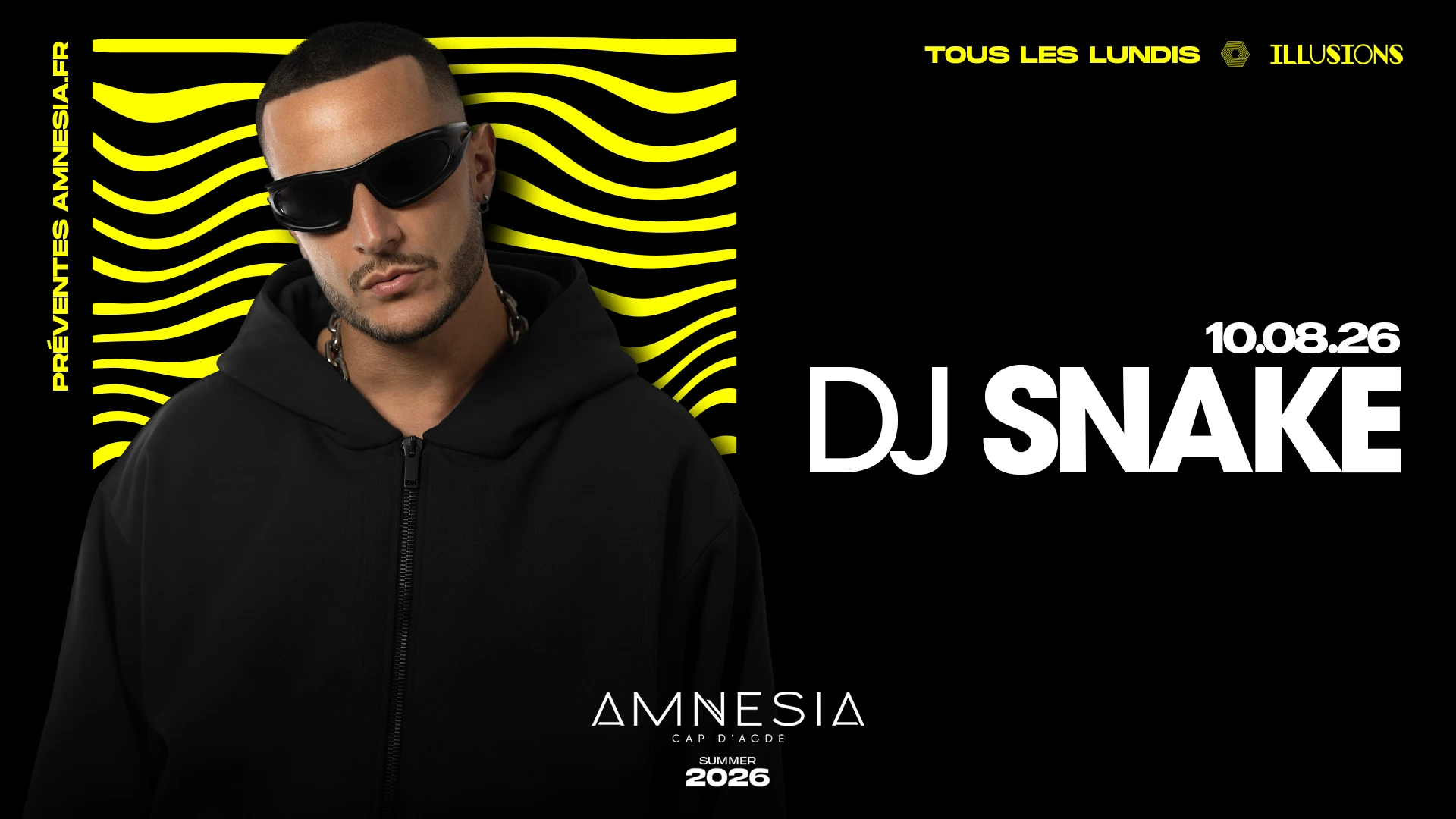 Dj Snake @ Amnesia Cover