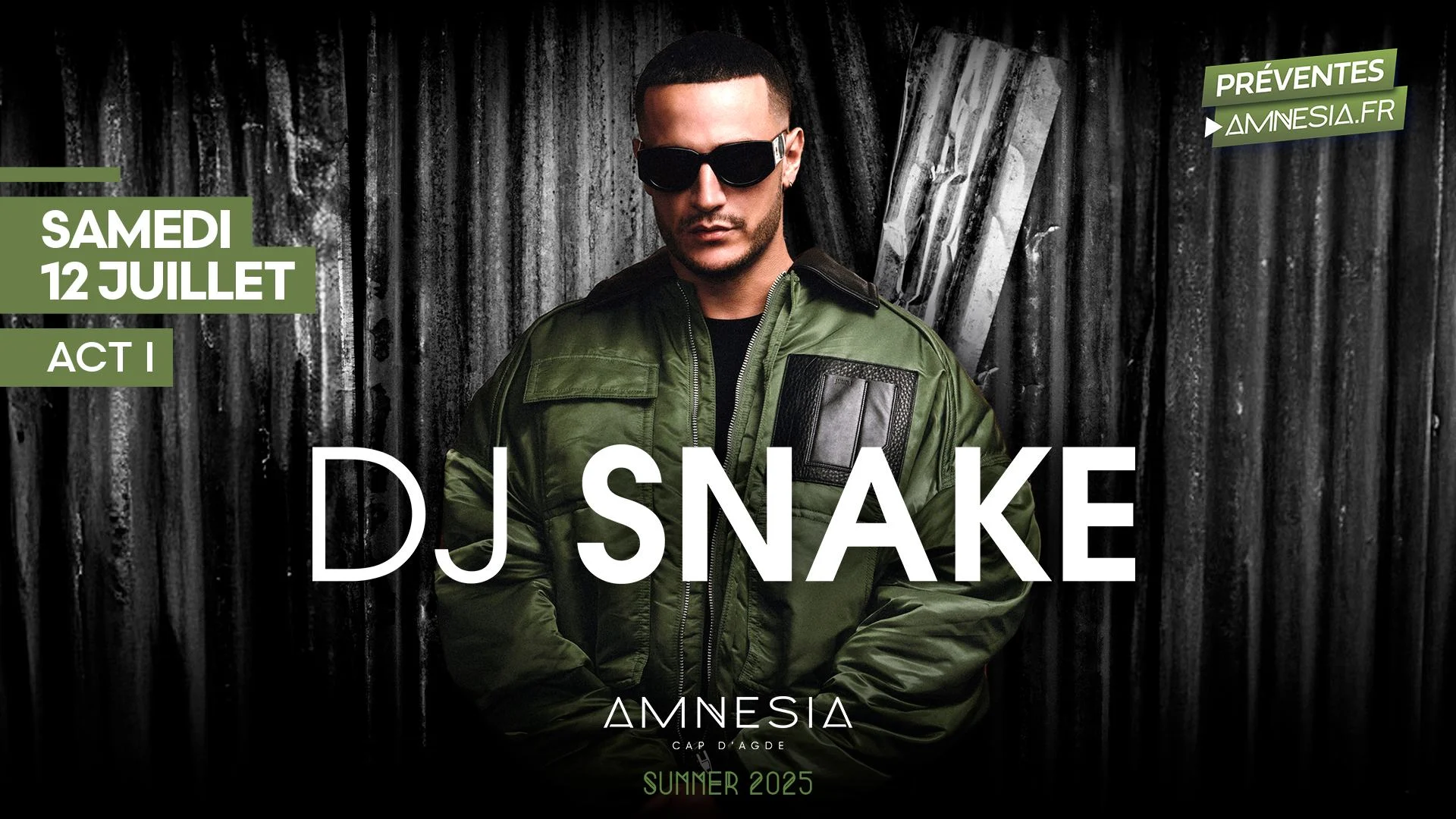 Dj Snake @ Amnesia Cover