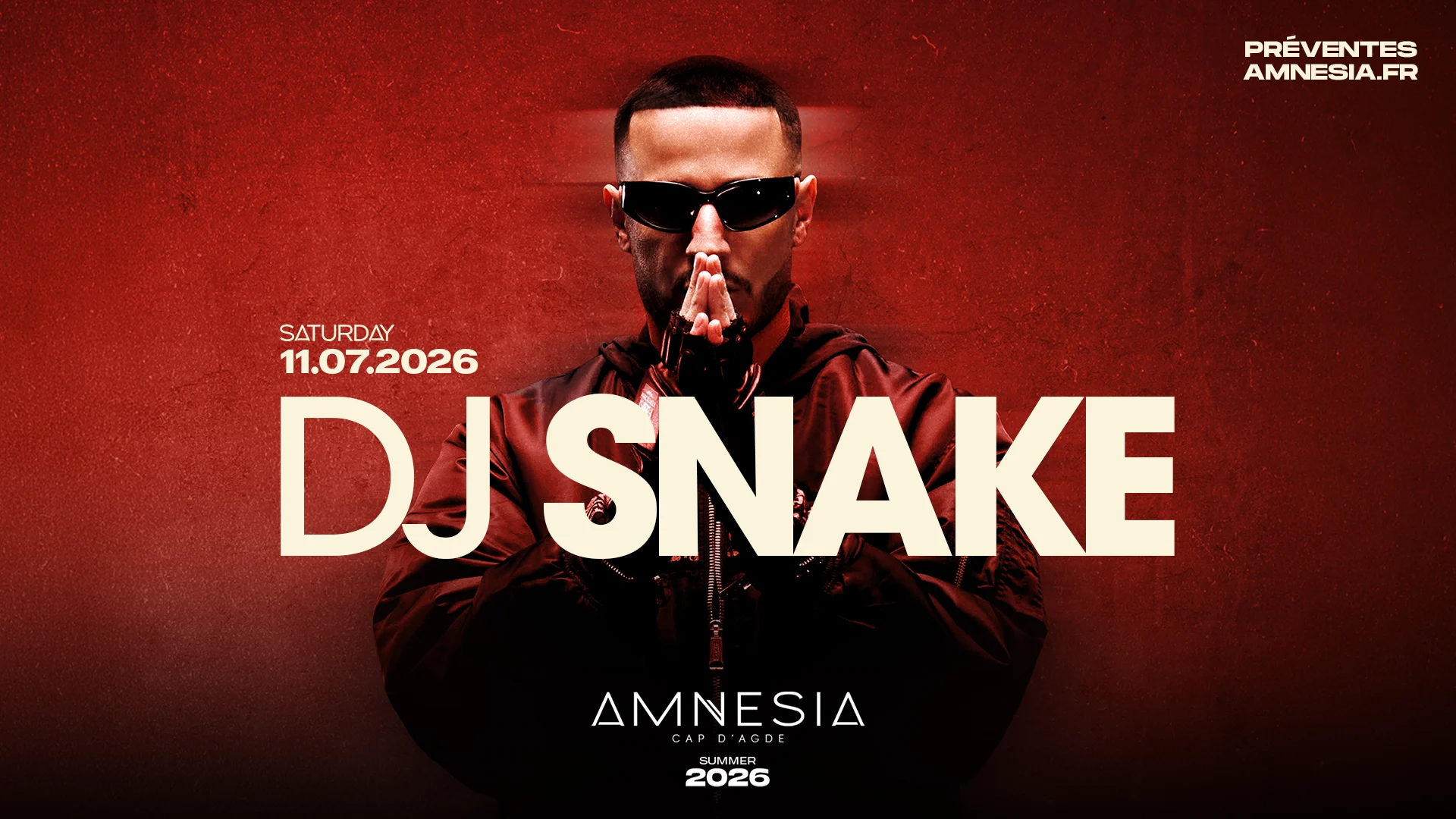 Dj Snake @ Amnesia Cover