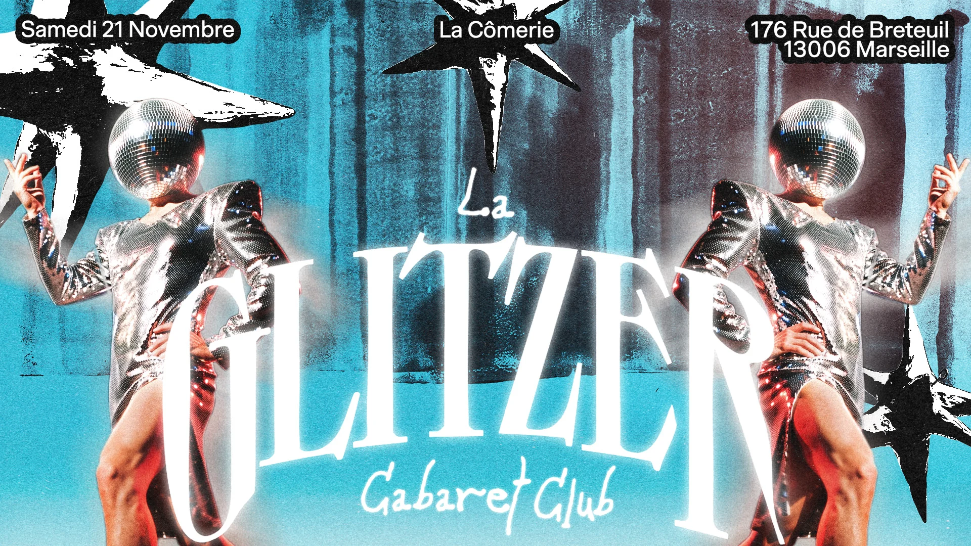 La Glitzer | La Cômerie | Cabaret - Club Cover