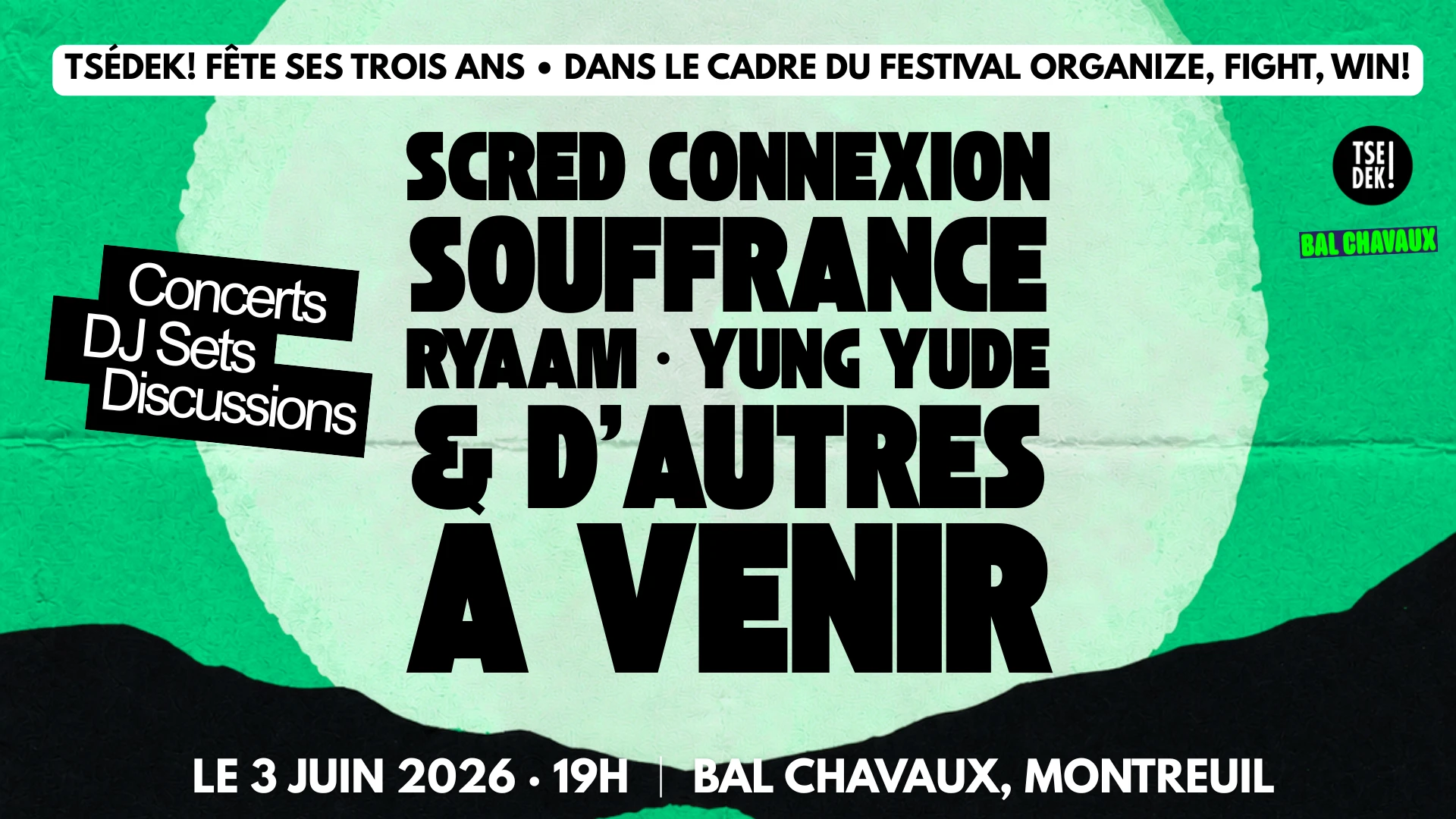 Souffrance + Scred Connexion + Yung Yude + Ryaam Cover