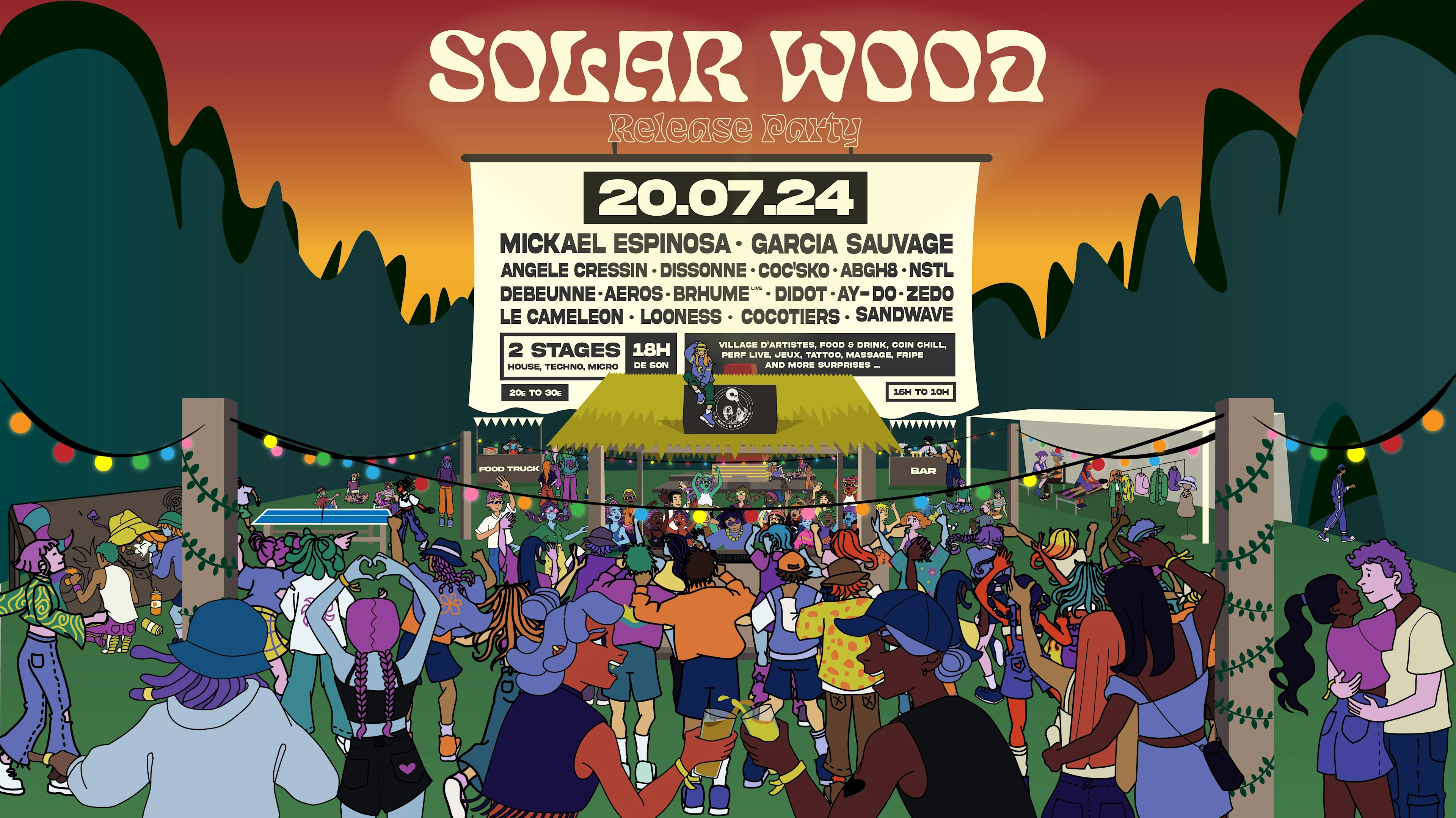 Solar Wood Festival (Release Party) Cover
