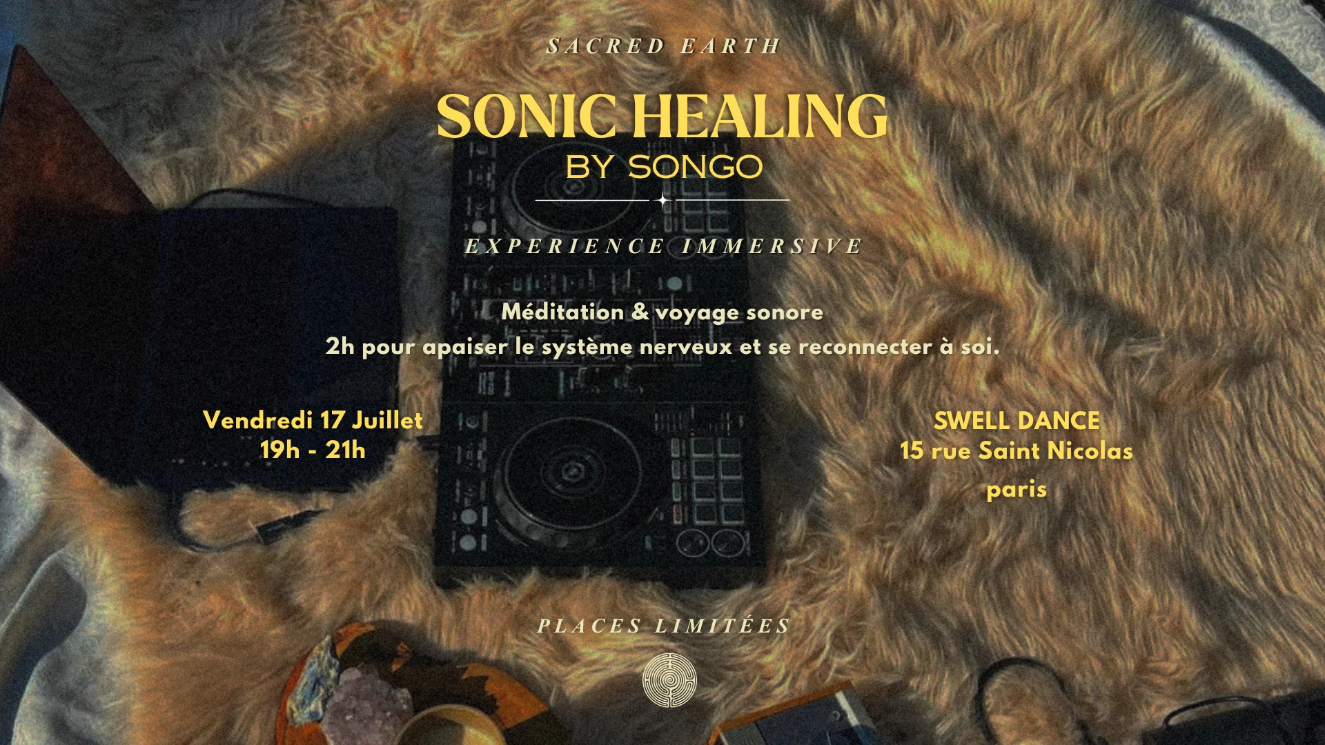 Sonic Healing By Songo - Sacred Earth Cover