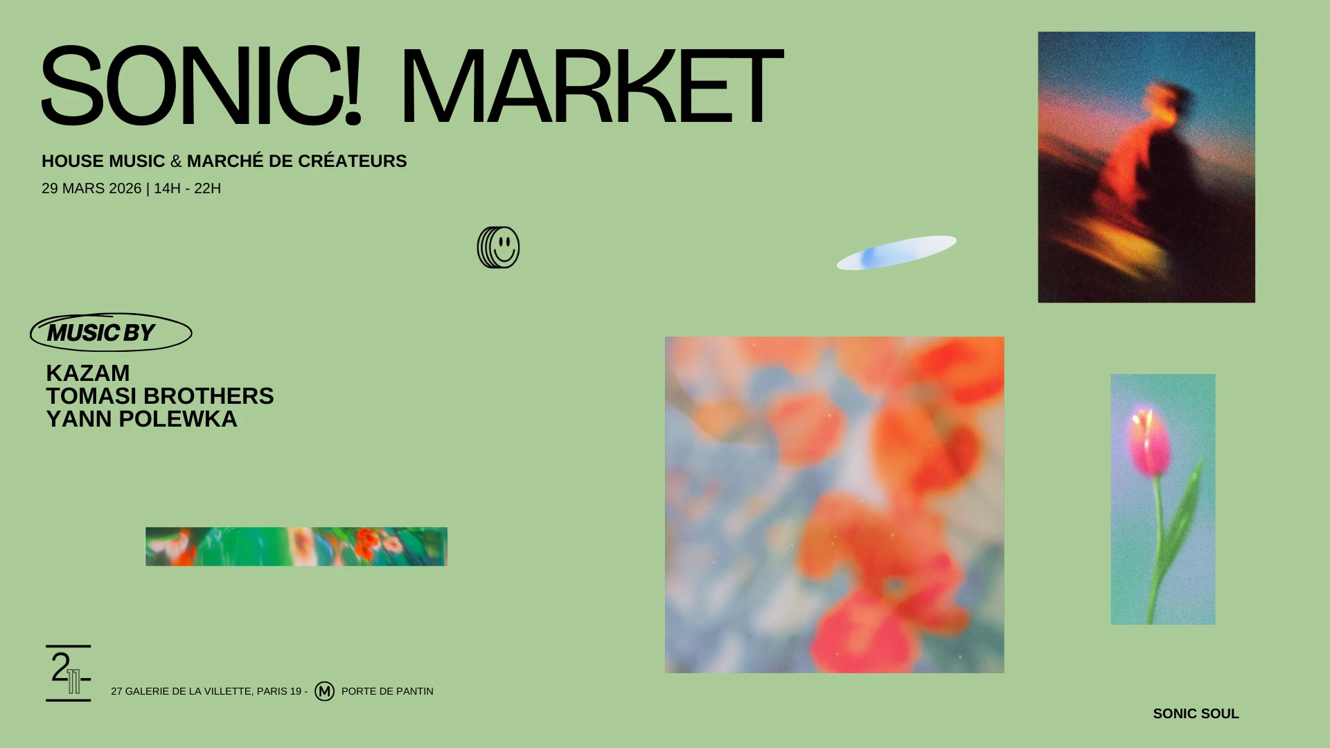 Sonic! Market! Cover