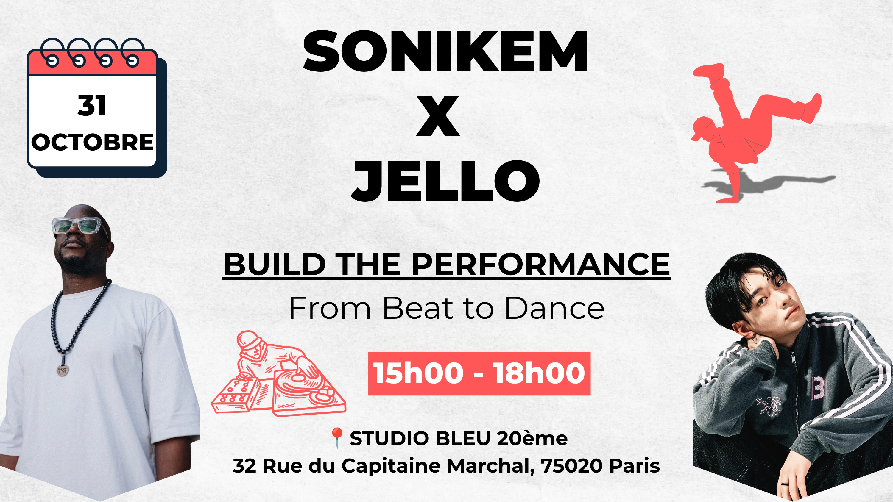 Sonikem × Jello : Build The Performance Cover