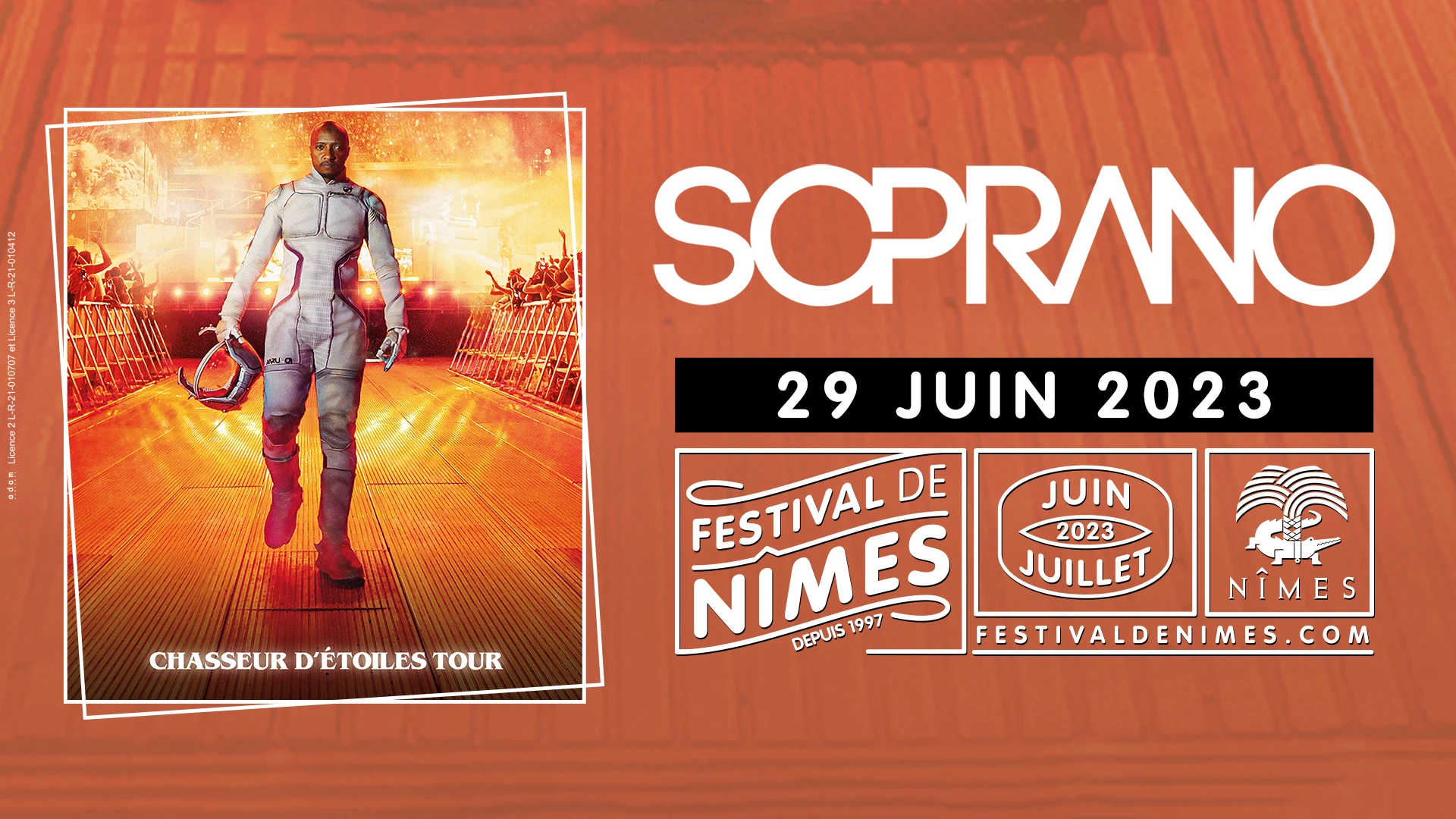 Soprano - Festival De Nimes 2023 Cover