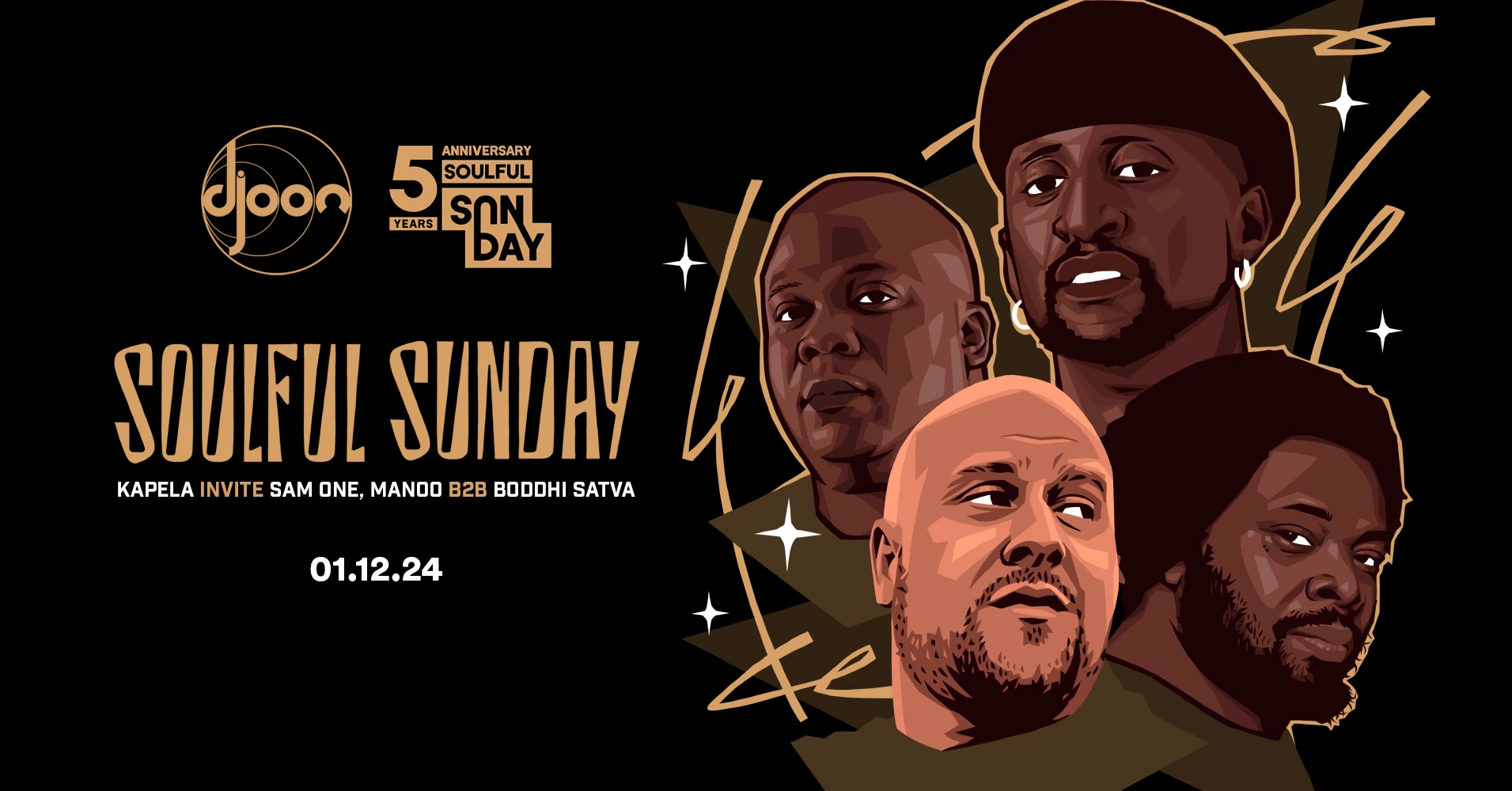 Soulful Sunday 5 Years Anniversary Cover