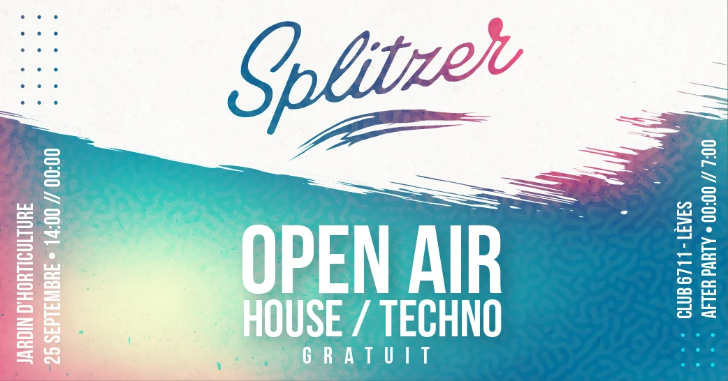 [Annulé] Splitzer Open Air (After Party) Cover
