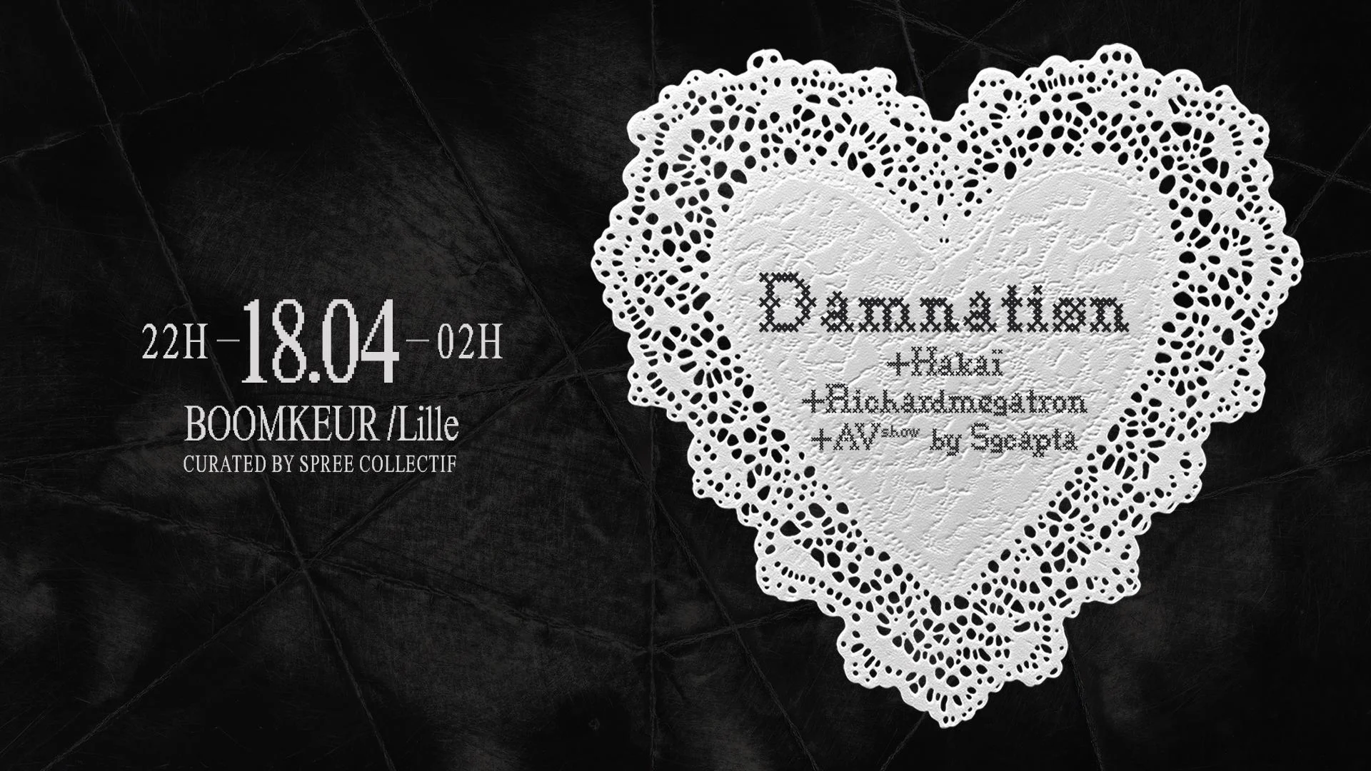 Spree Collectif Invite Damnation Cover