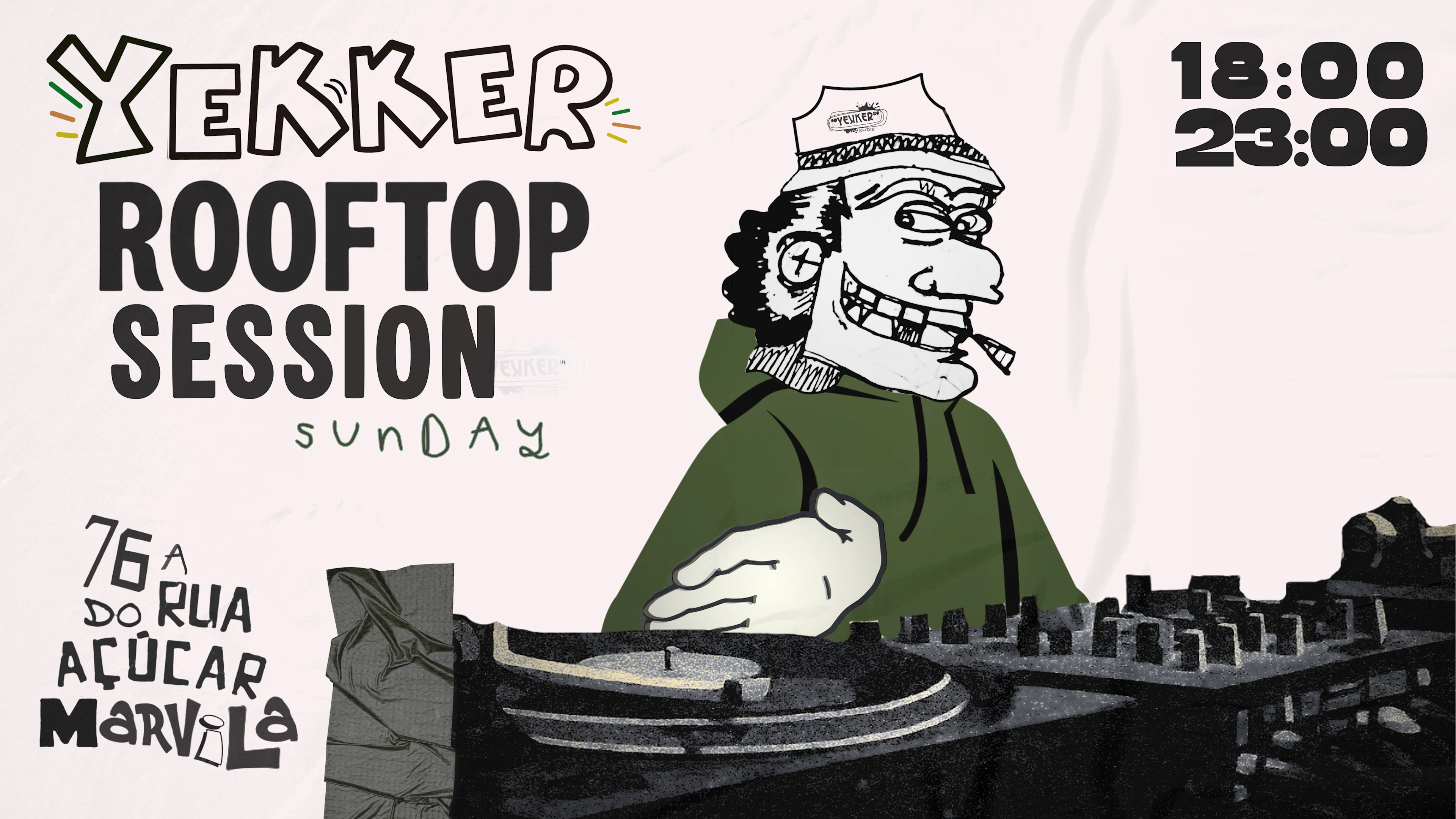 Yekker - Rec. Rooftop Session - #005 Cover