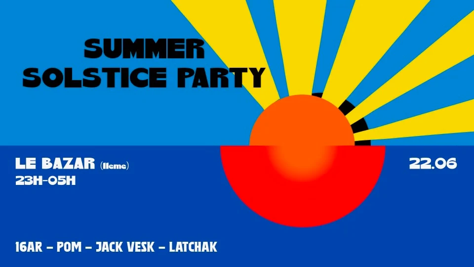 Summer Solstice Party Cover