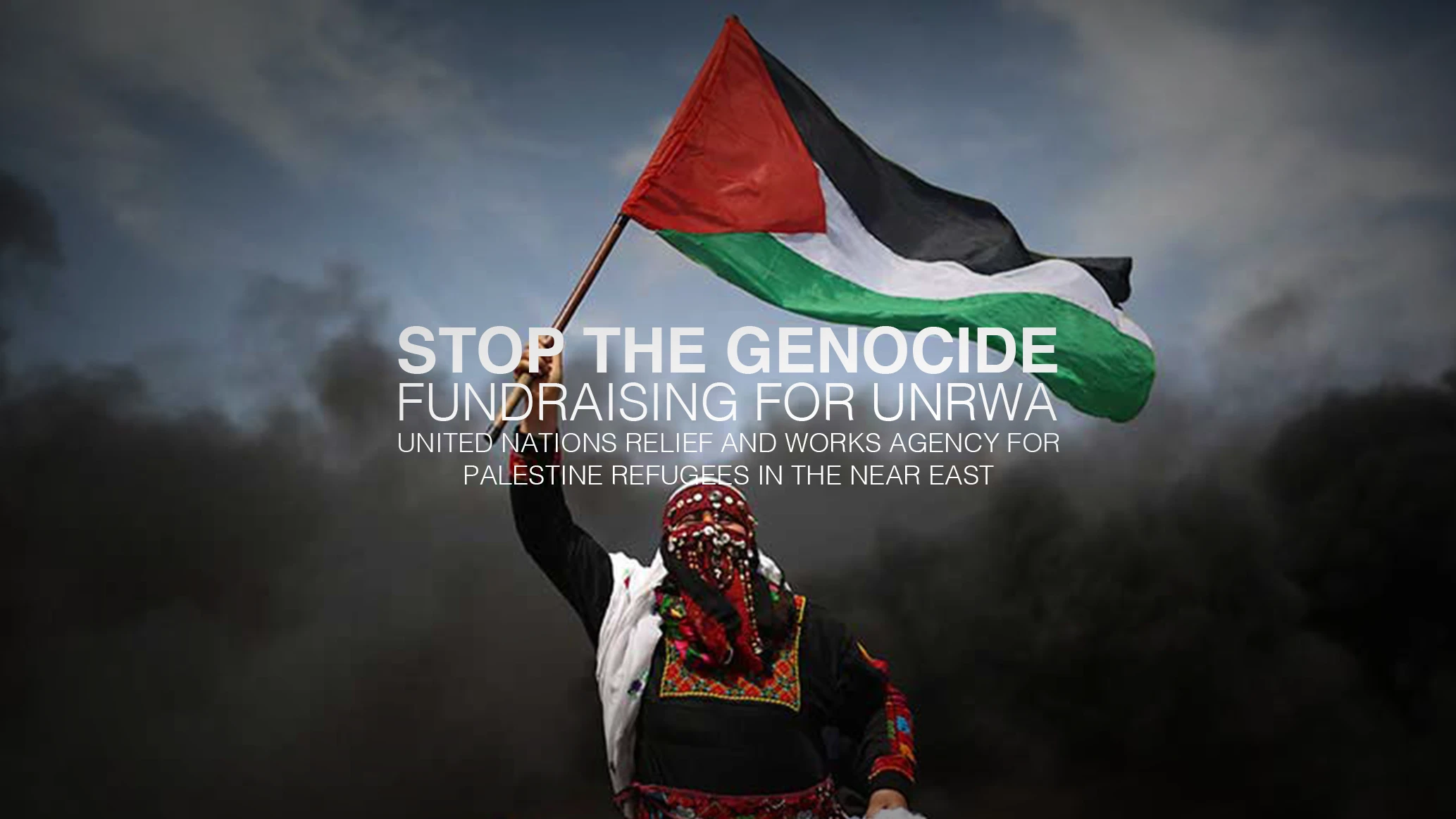 Stop The Genocide: Fundraising For Gaza Cover