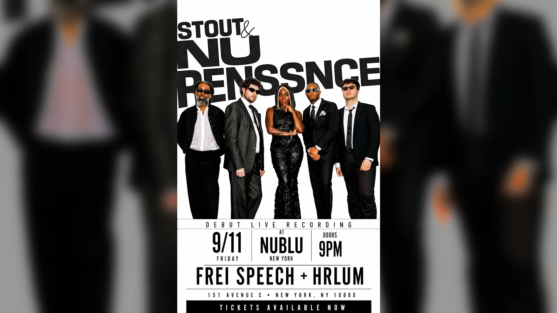 Stout & Nu Renssnce W/ Frei Speech + Hrlum Cover