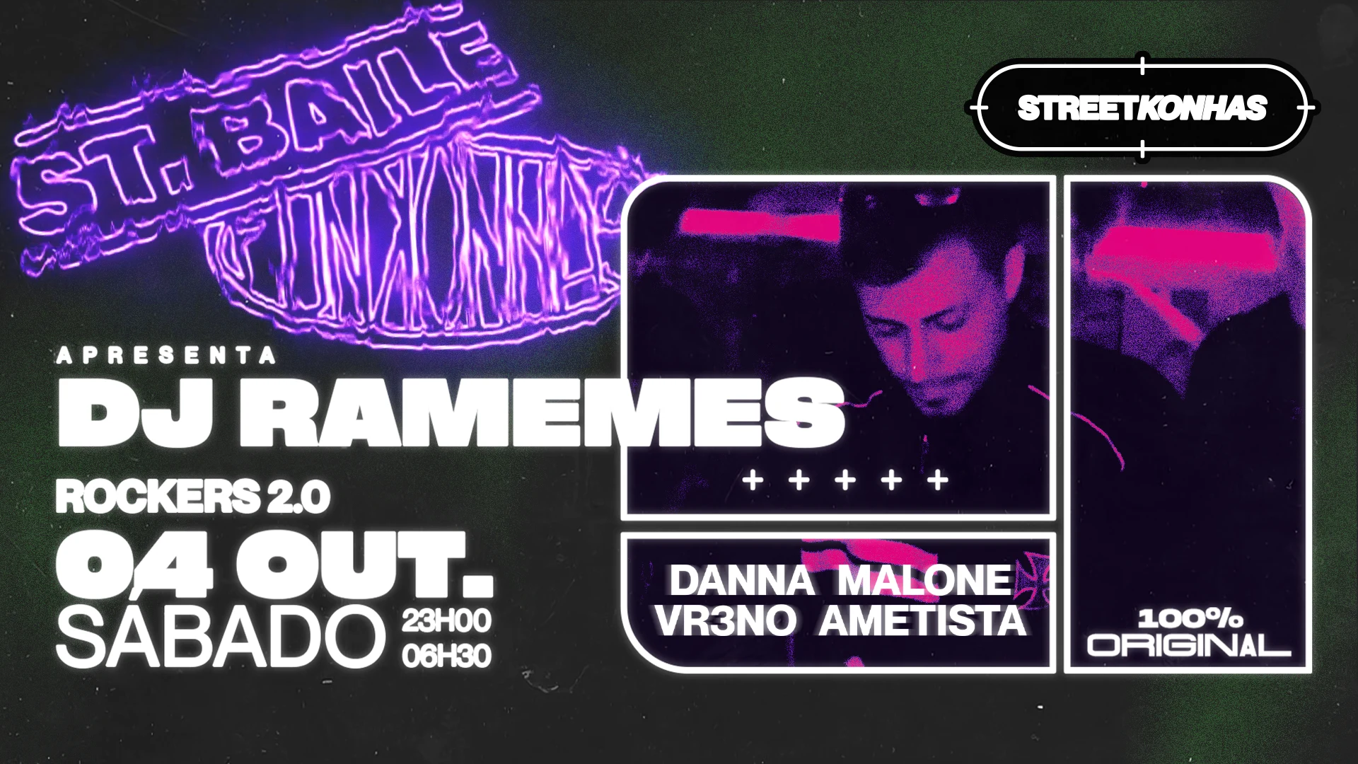 Street Baile X Funkonhas Ft • Dj Ramemes Cover