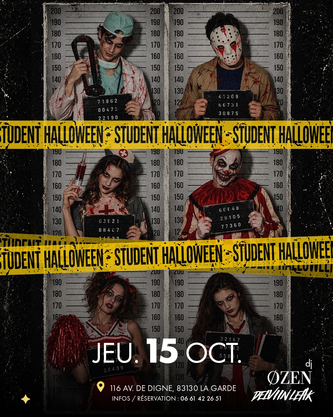 Student Halloween X Naho Club Cover