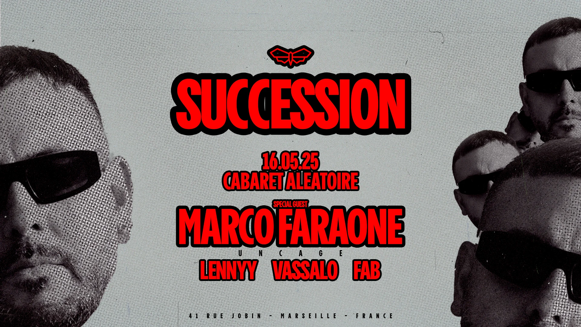 Club Cabaret X Succession : Marco Faraone Cover