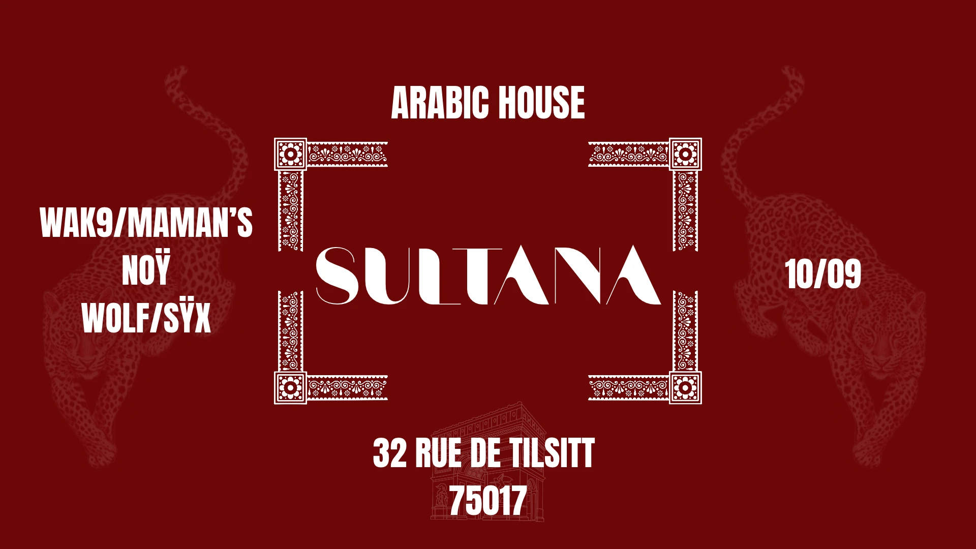 Sultana X Tilsitt |10/09| Cover