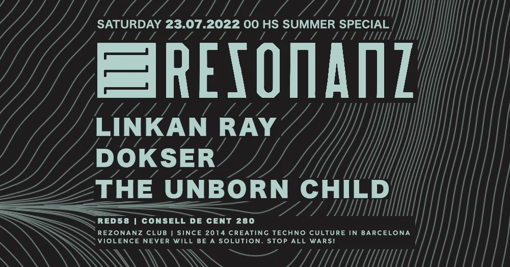 Rezonanz Summer Special With Linkan Ray / Dosker / The Unborn Child Cover