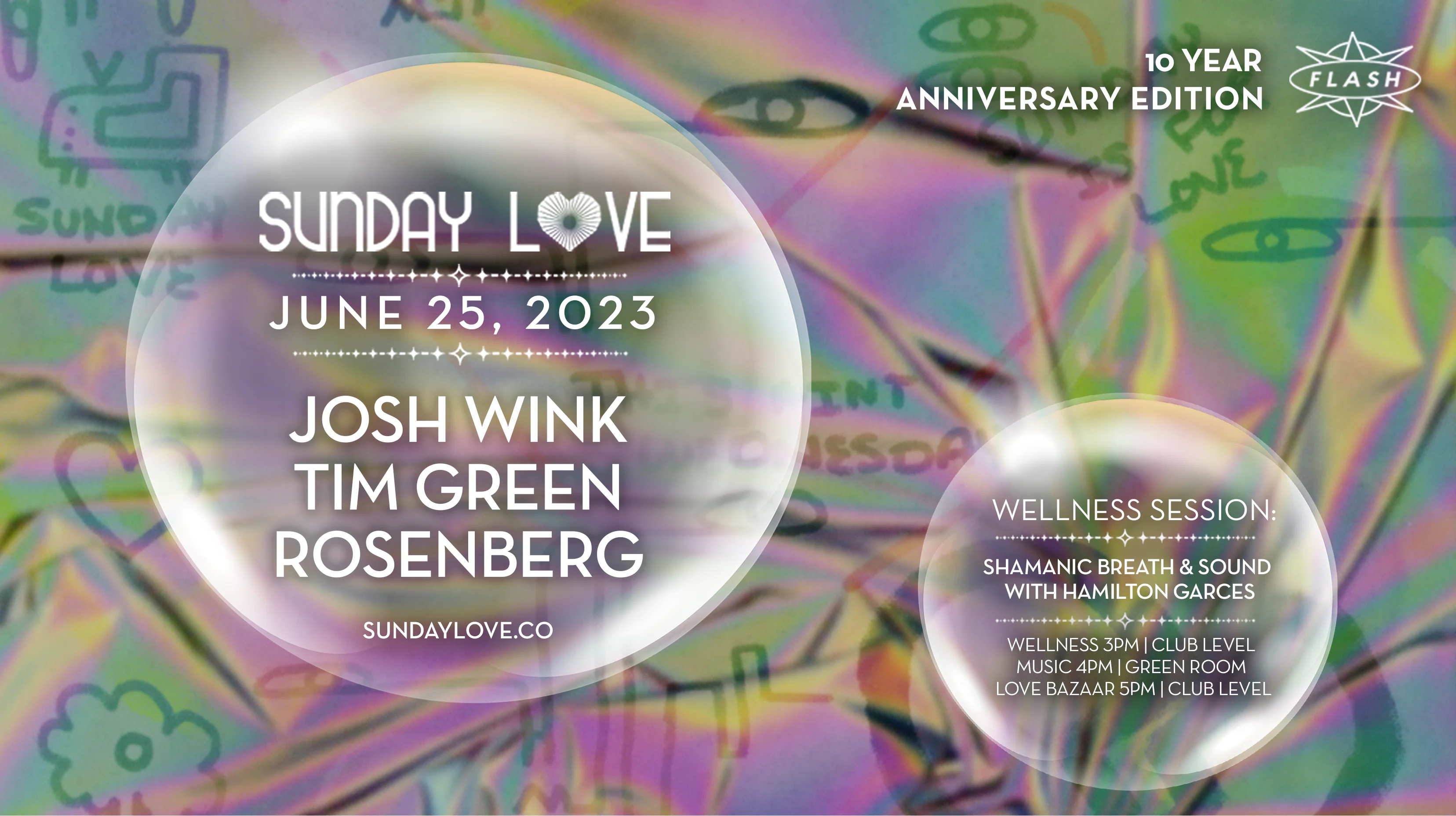 Sunday Love: Josh Wink - Tim Green - Rosenberg Cover