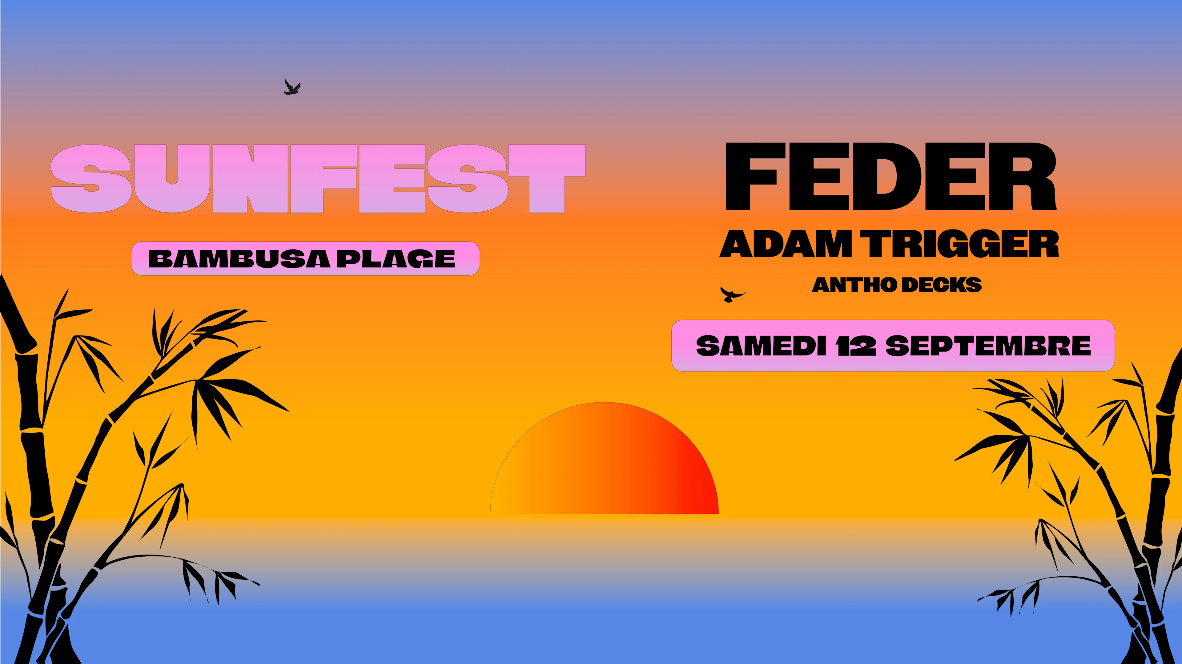 Feder Dj Set - Bambusa Plage Cover