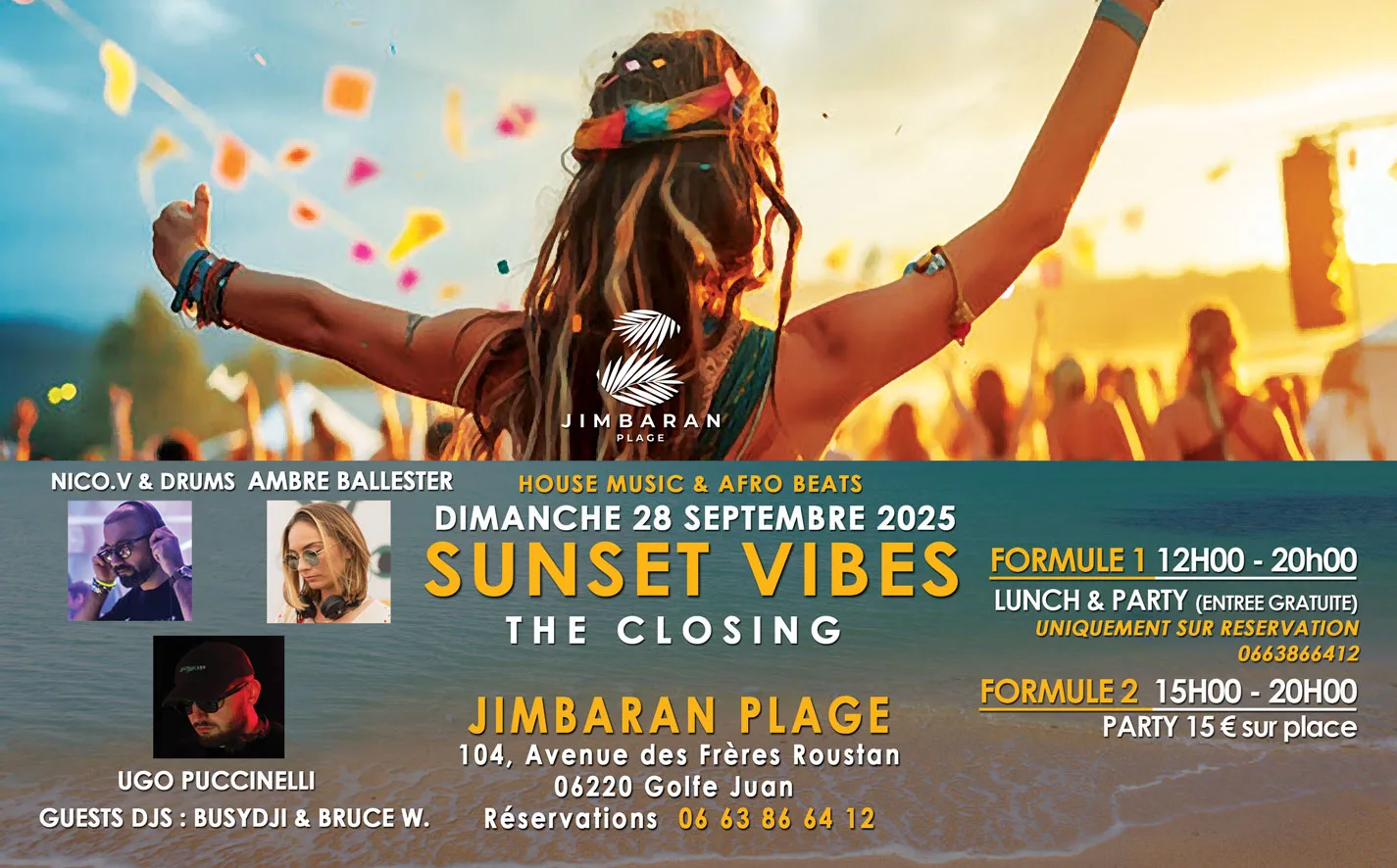 Sunset Vibes Act 6 The Closing Nico.V - Ambre Ballester  Ugo Cover