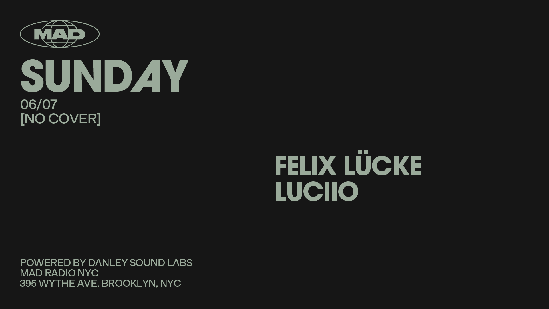 Felix Lücke / Luciio Cover