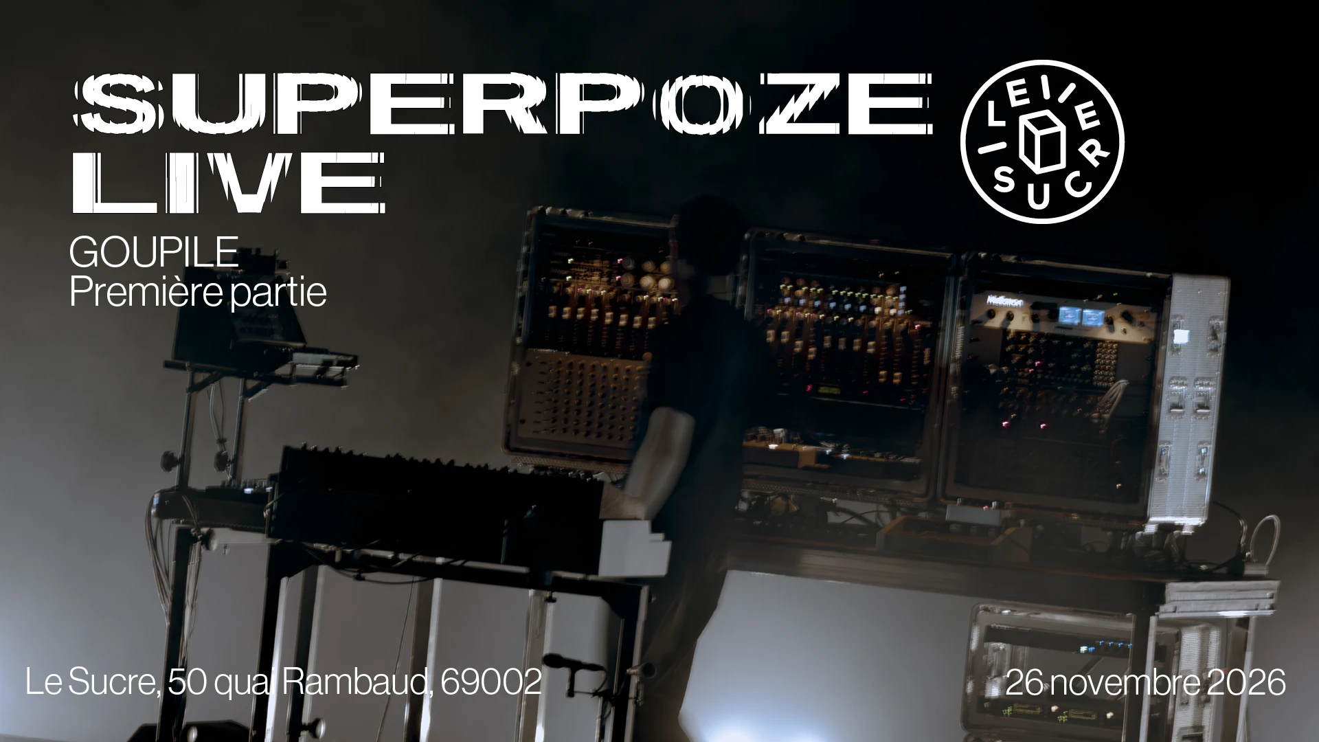Superpoze Live Cover