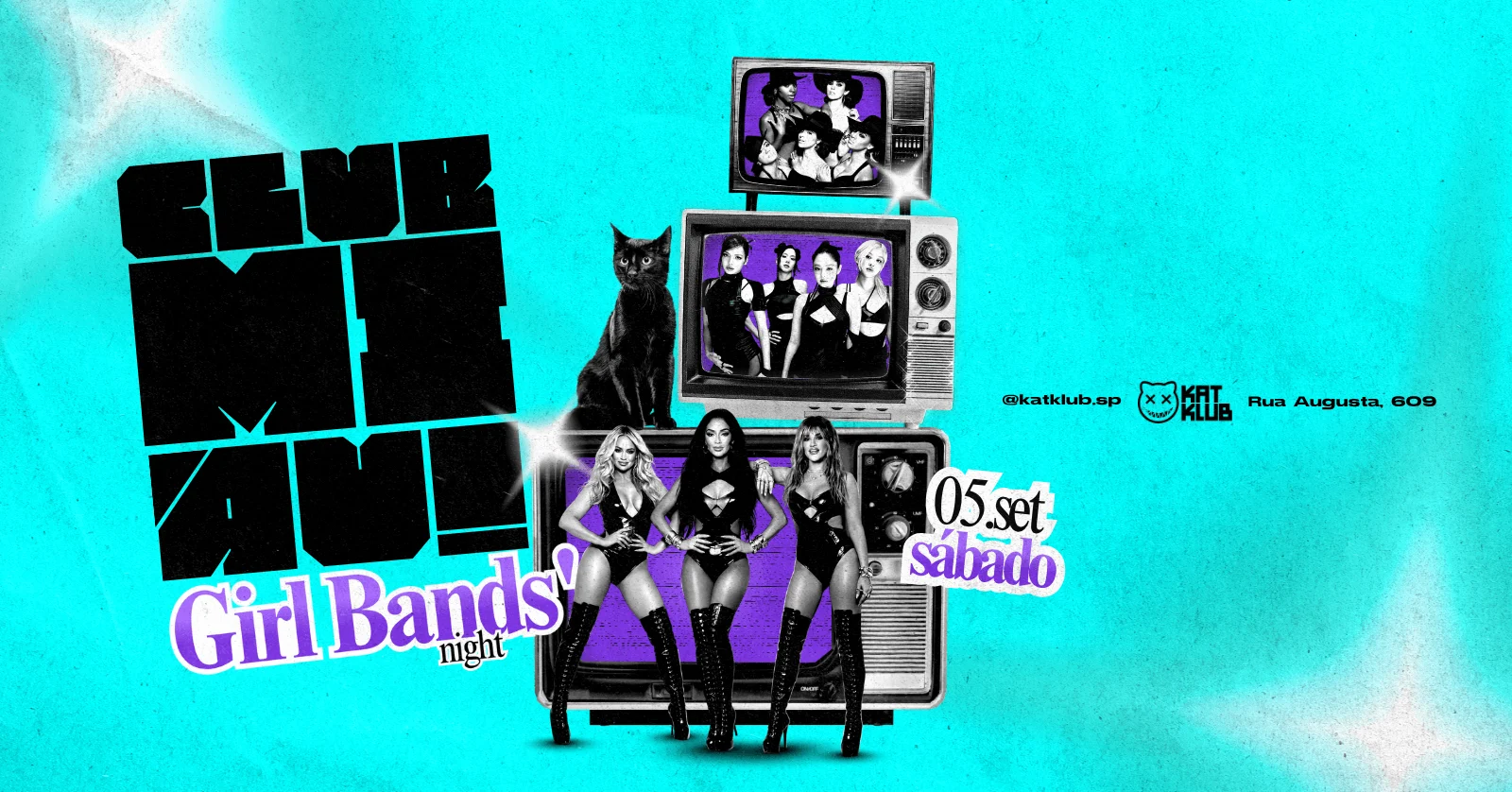 Club Miau! Girl Bands' Night Cover