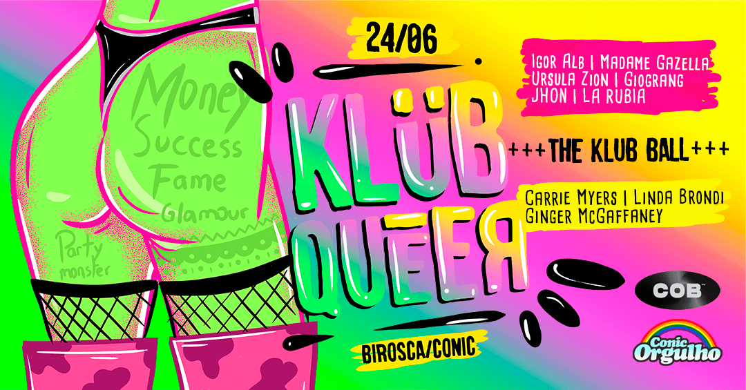24/06: Conic Orgulho - Klub Queer  Cover