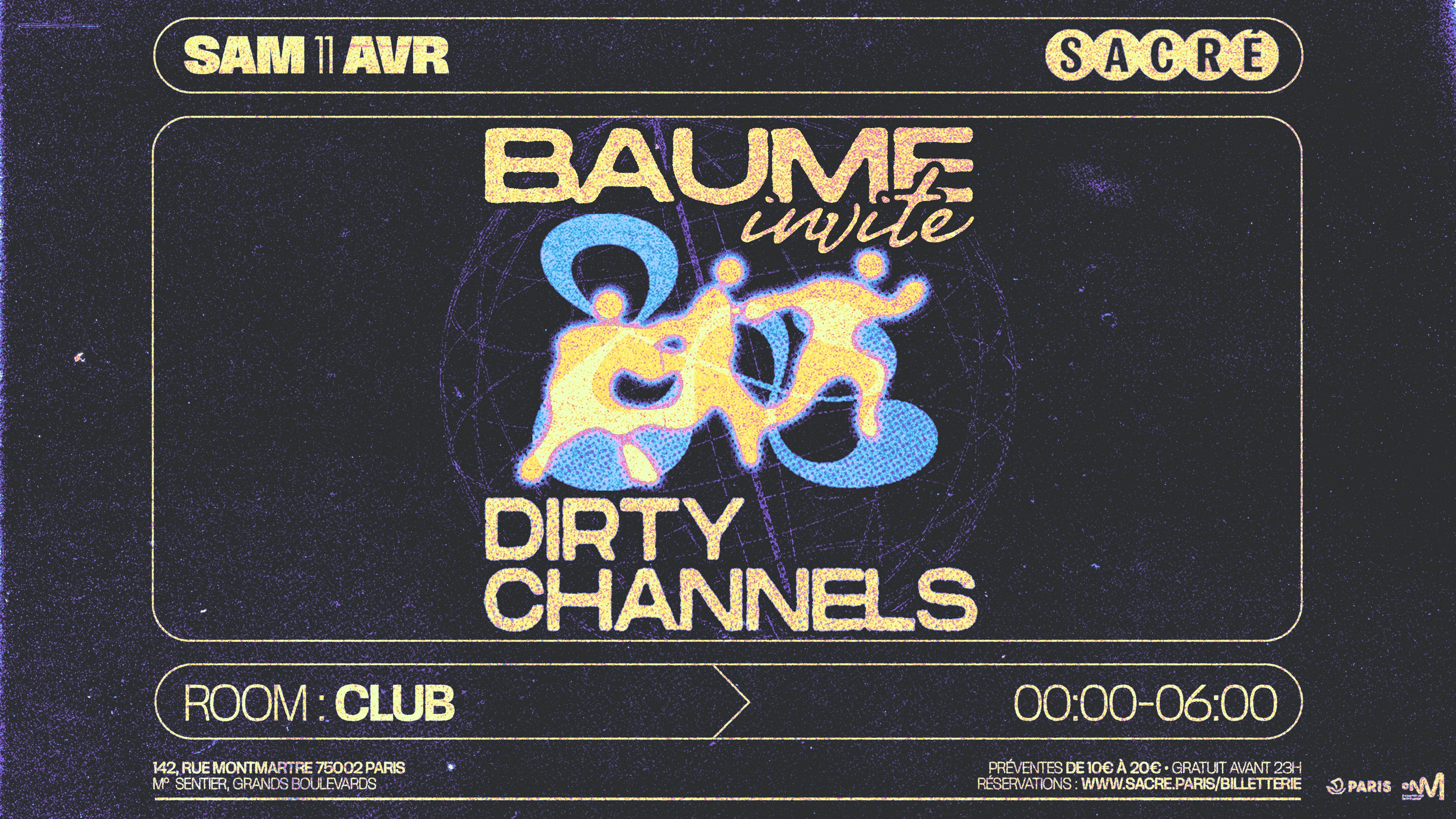 Sacré Présente : Baume Carte Blanche Avec Dirty Channels Cover